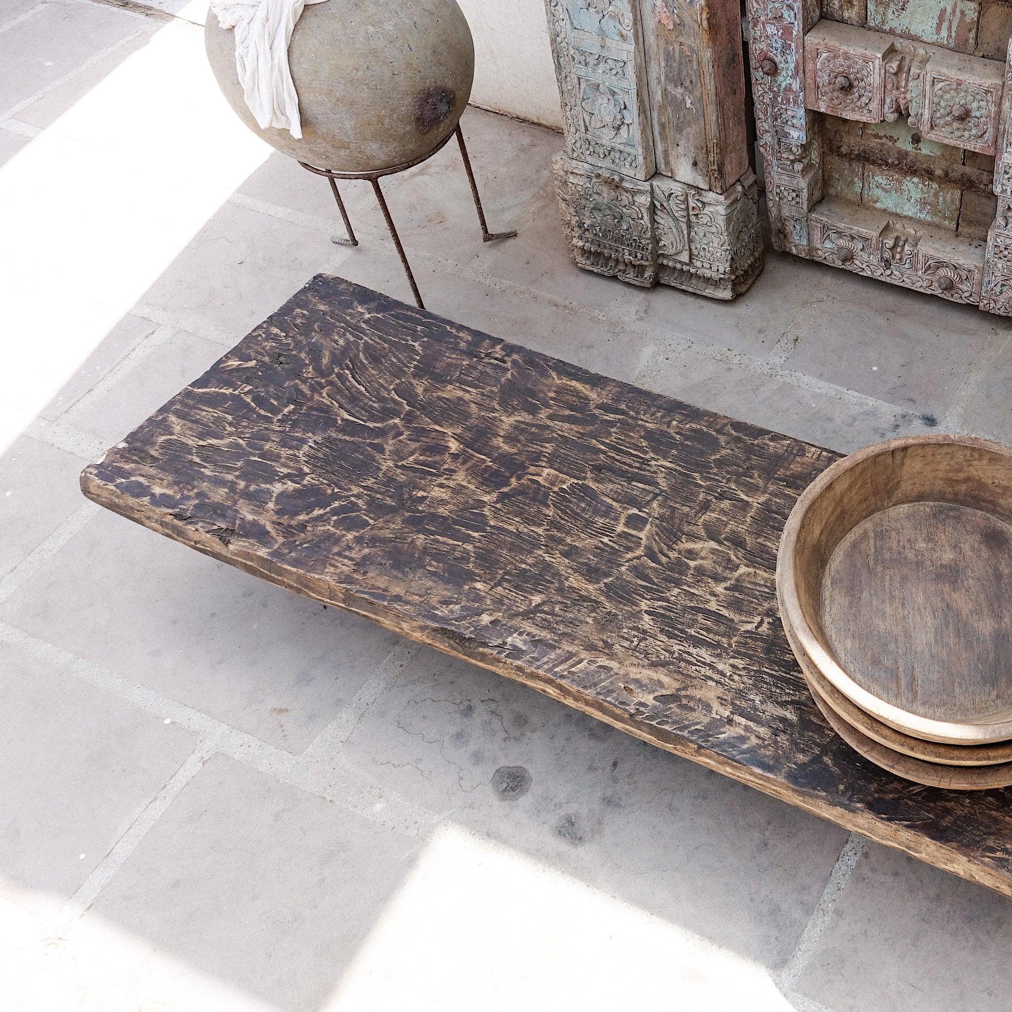 Tables basses indiennes