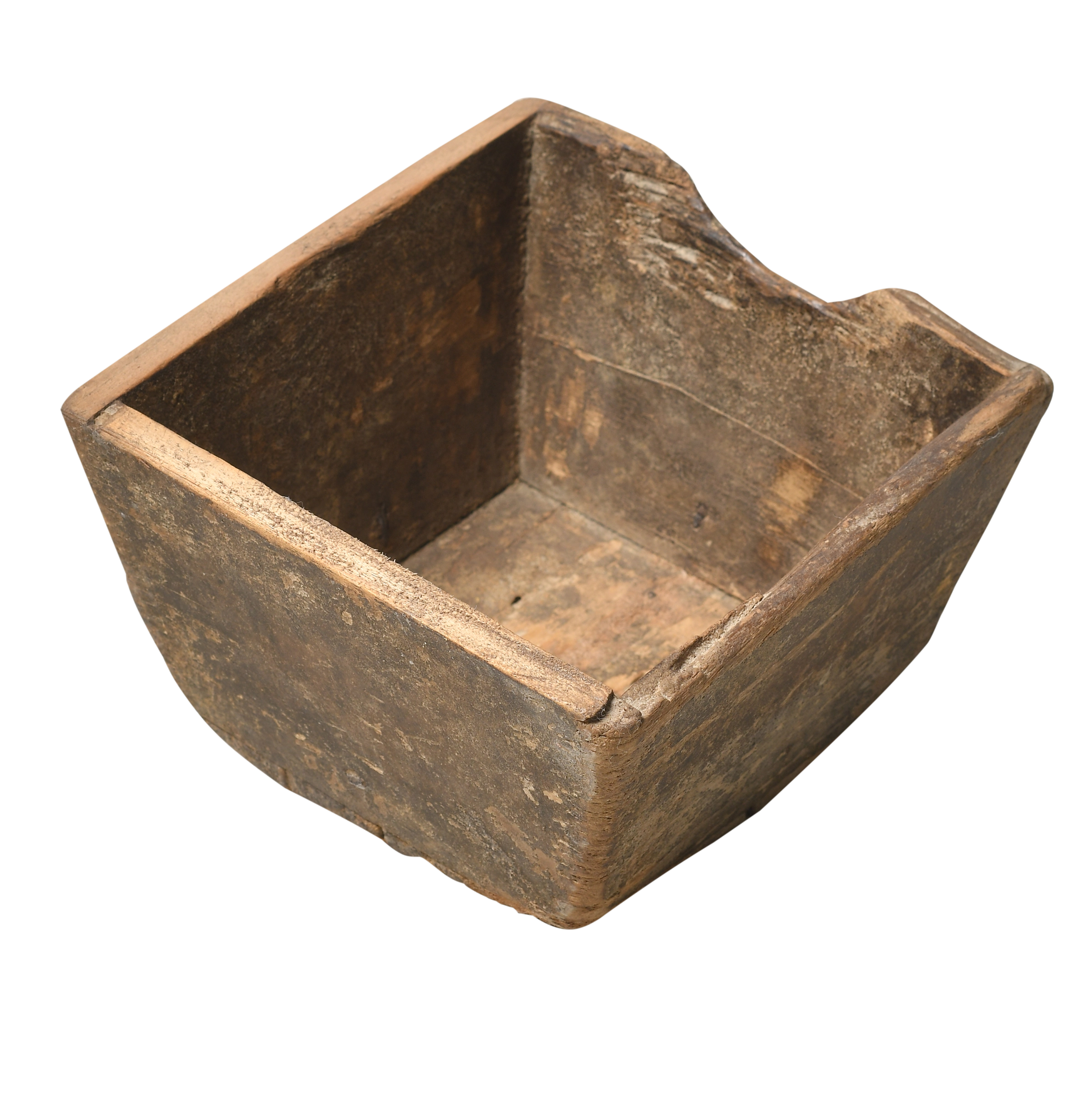 Jian - Panier carré en pin ancien n°14 - vue 2