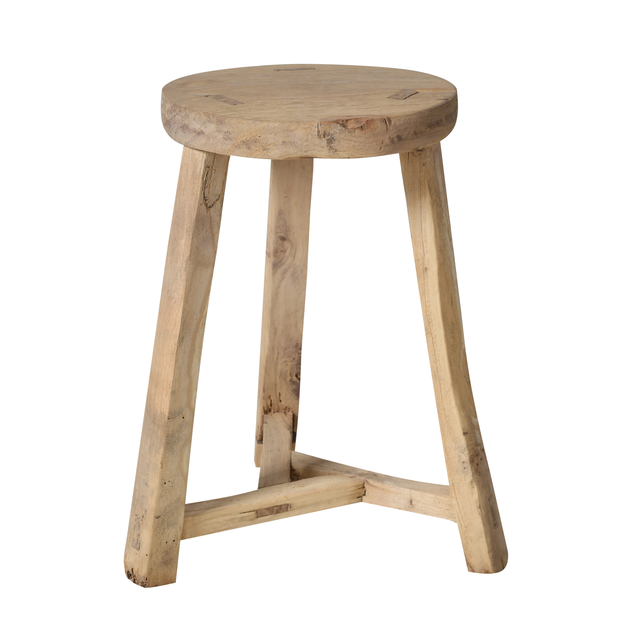 Gong - Tabouret chinois rond ancien n°26 - vue 2