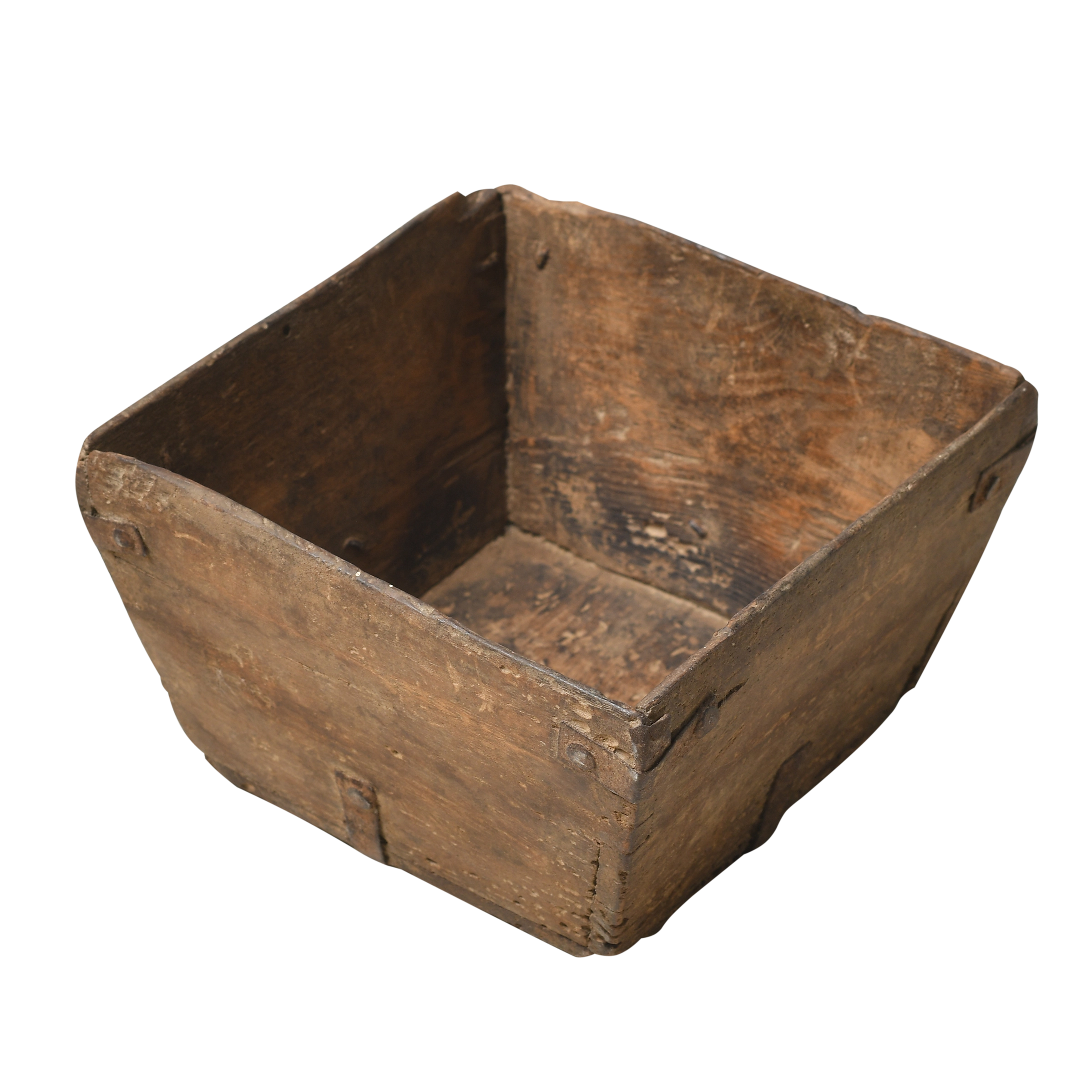 Jian - Panier carré en pin ancien n°20 - vue 2