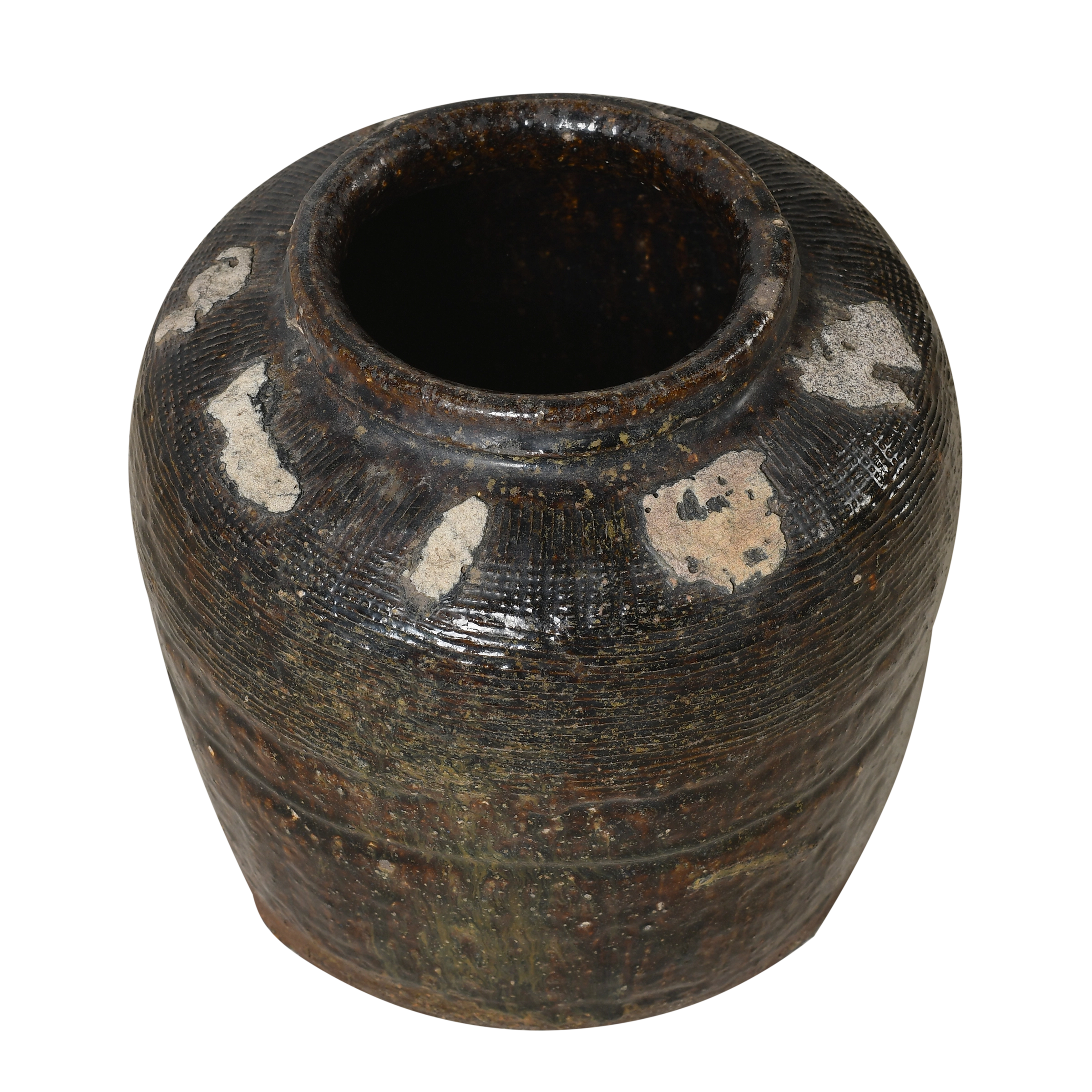 Yishui - Ancien pot chinois émaillé n°26 - vue 2