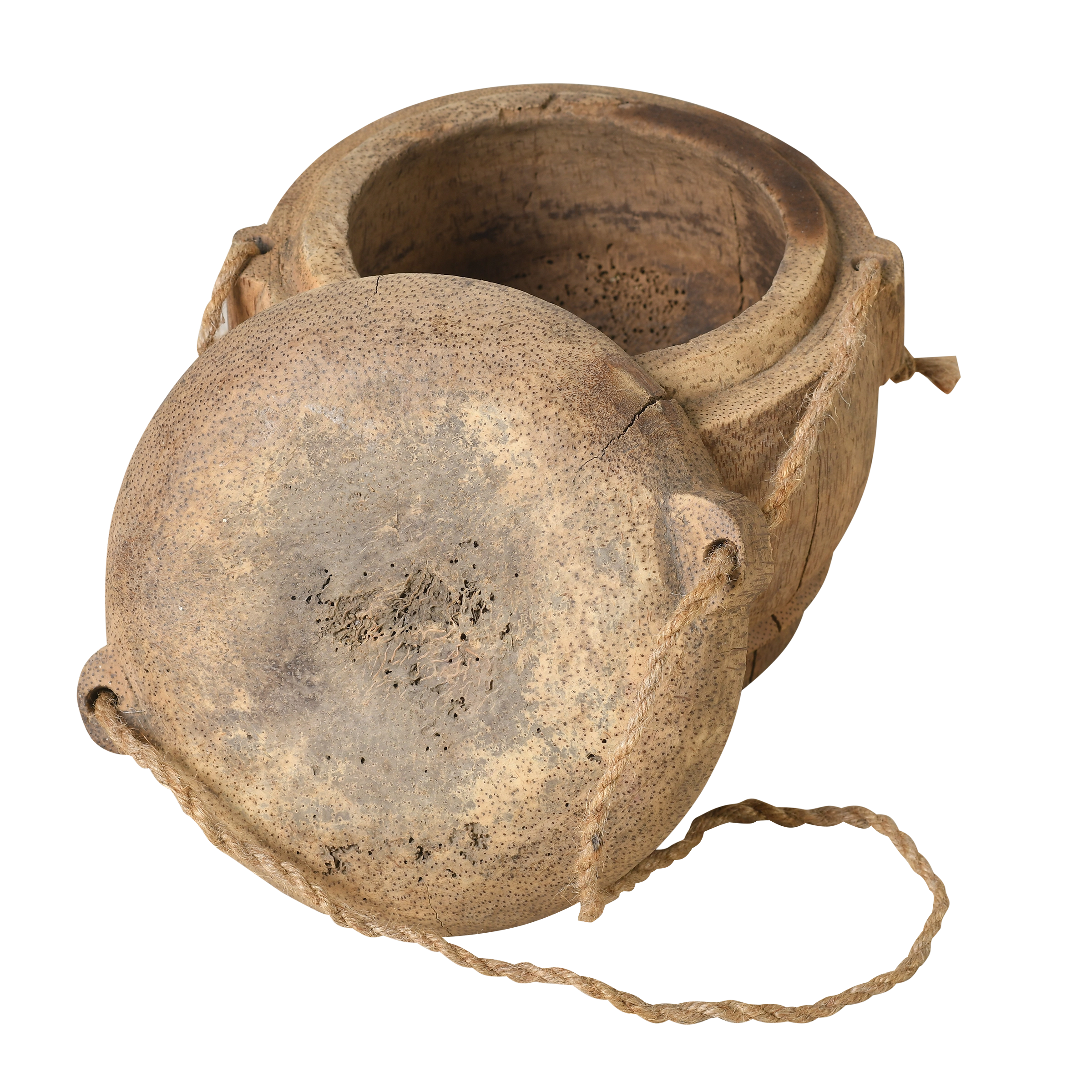 Meishan – Ancienne boîte chinoise en bambou n°3 - vue 2