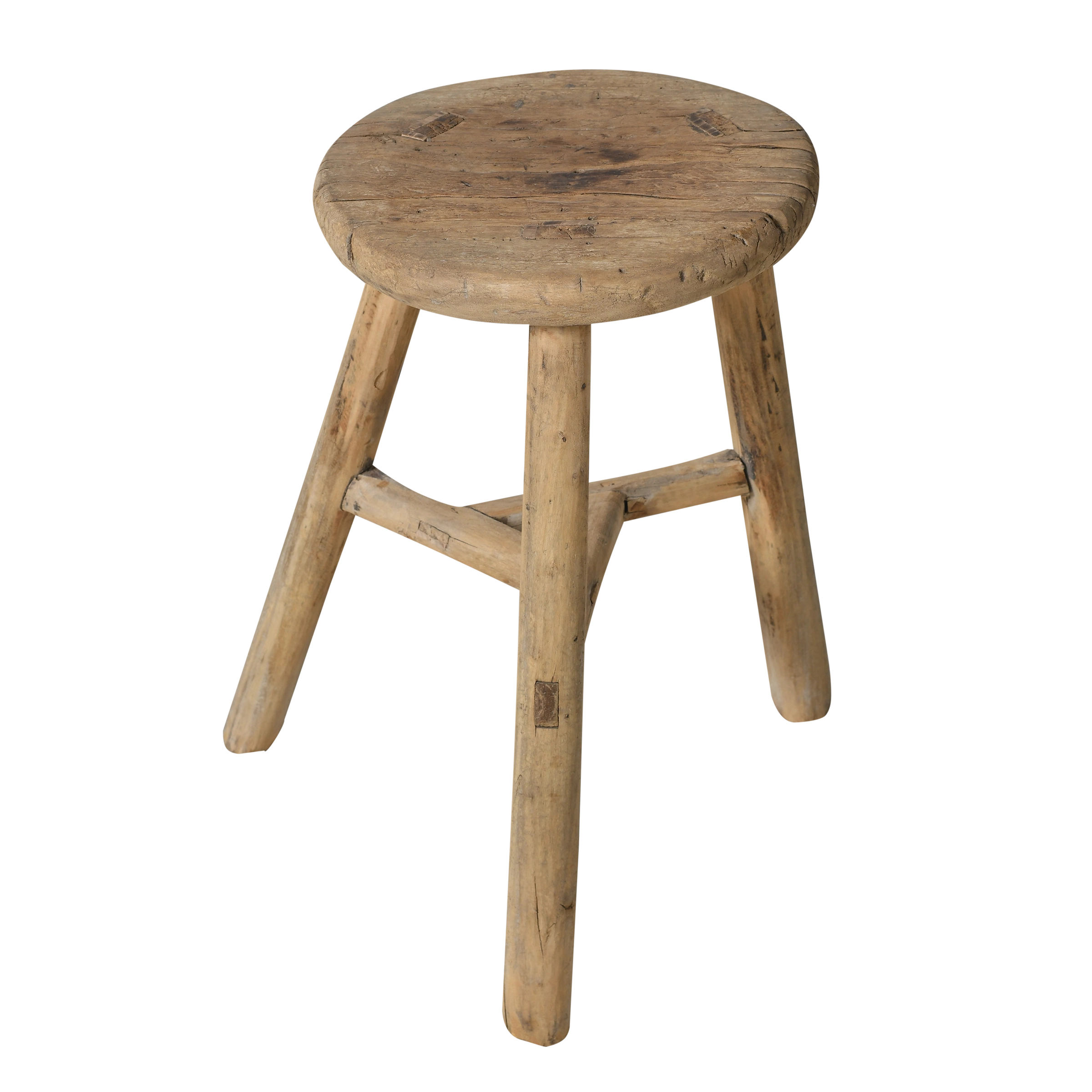 Gong - Tabouret chinois rond ancien n°16 - vue 2