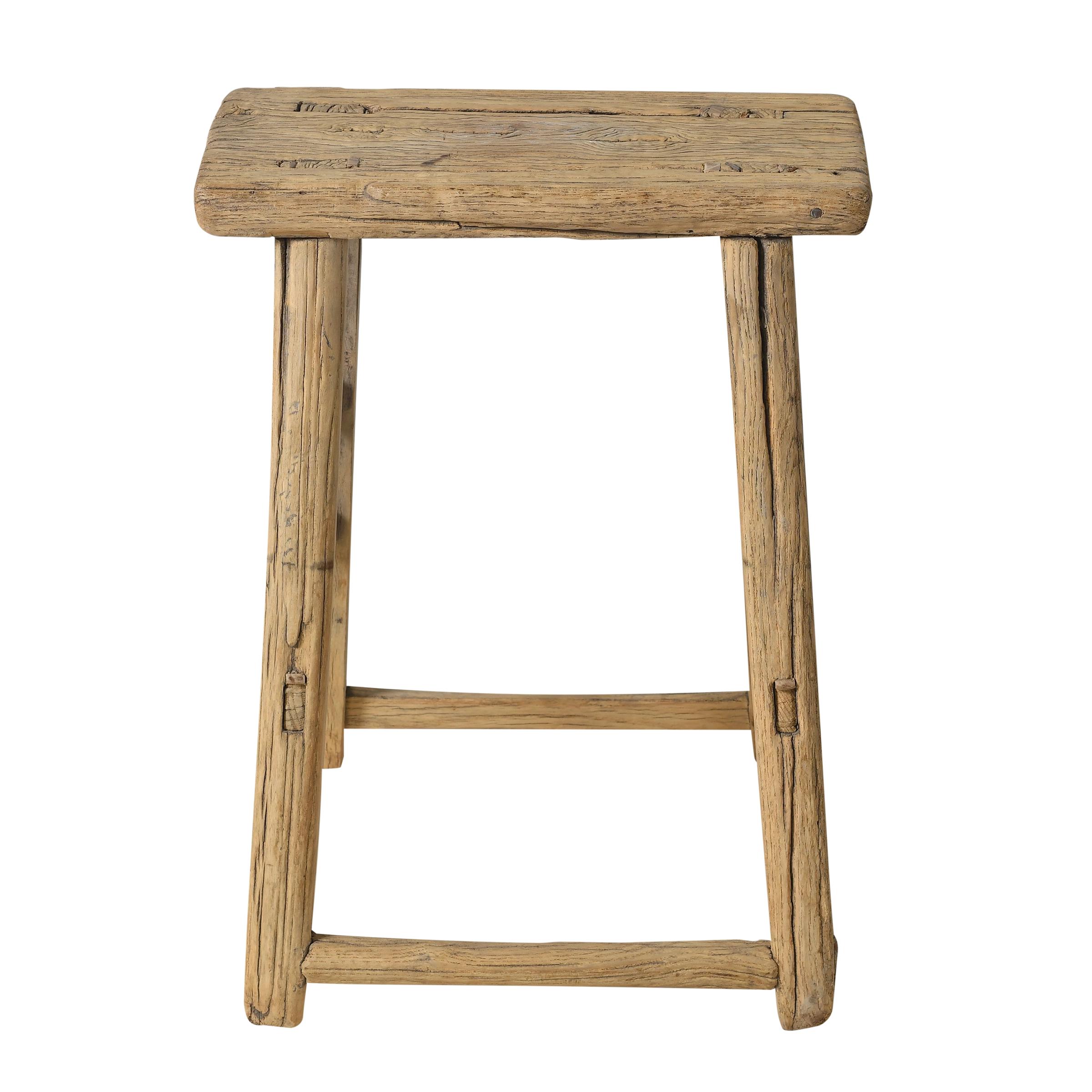 Zao - Tabouret chinois ancien en orme n°17