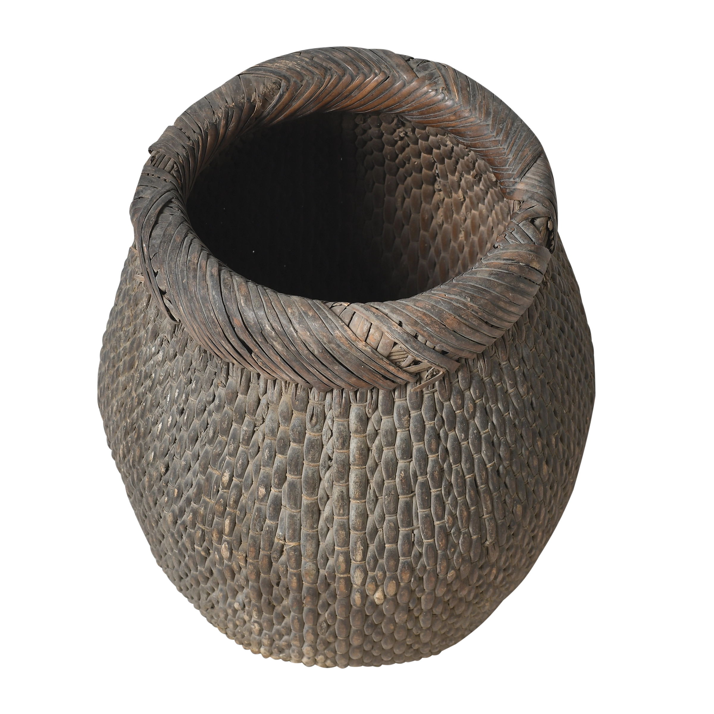 Guji - Ancien panier de pêcheur (grande taille) n°2 - vue 2