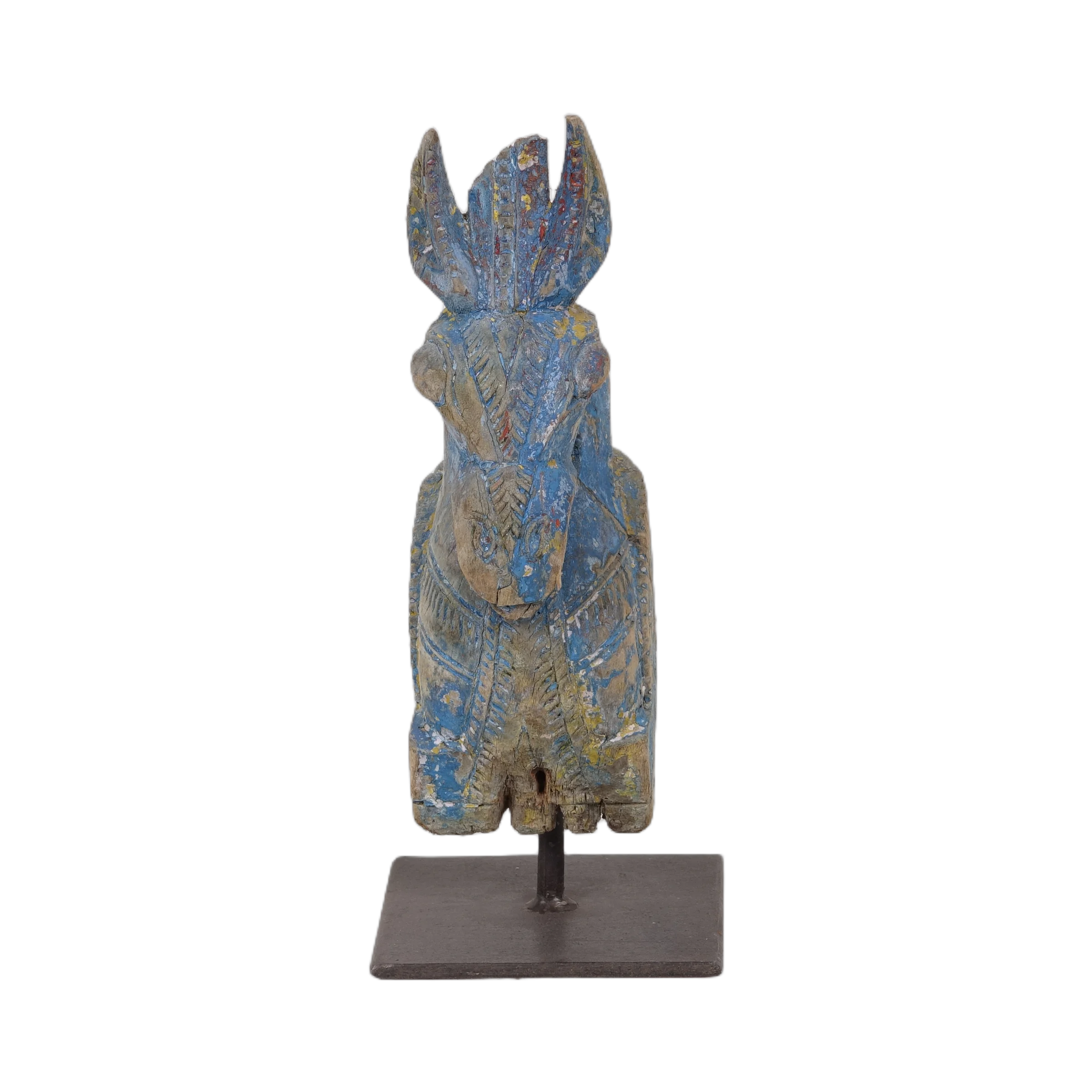 Tejas - Protomé de cheval en bois n°15