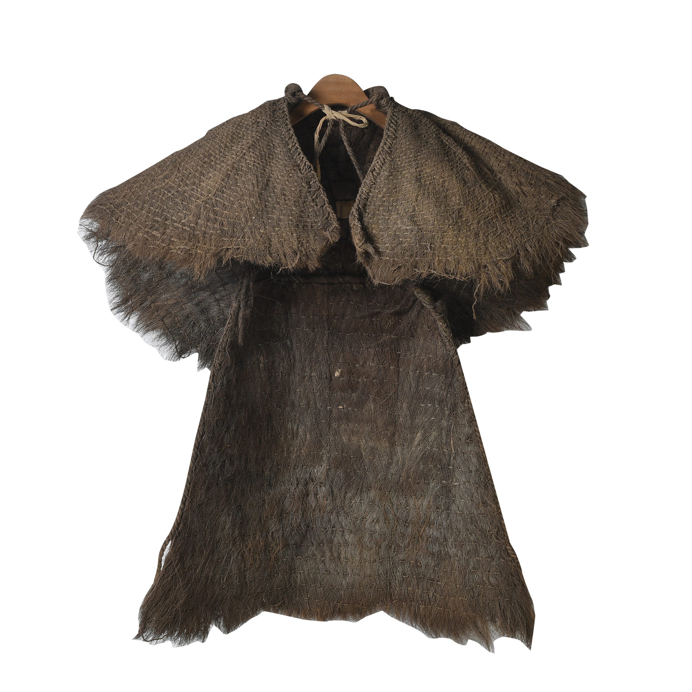 Liangshan – Manteau de pluie traditionnel chinois en fibre de coco n°1