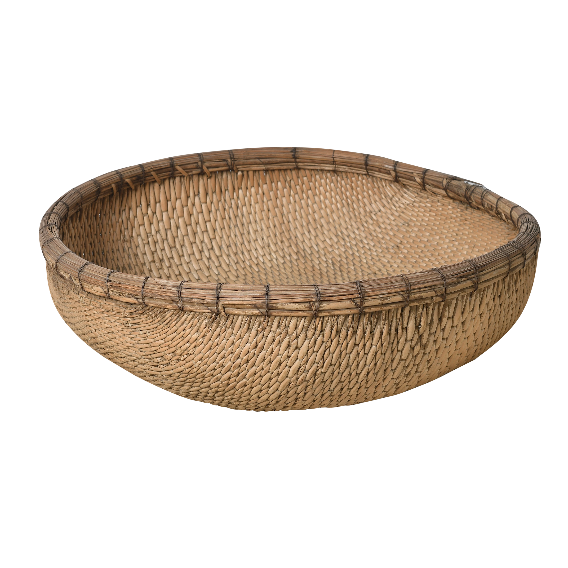 Lushan – Panier ancien chinois en osier ancien n°7