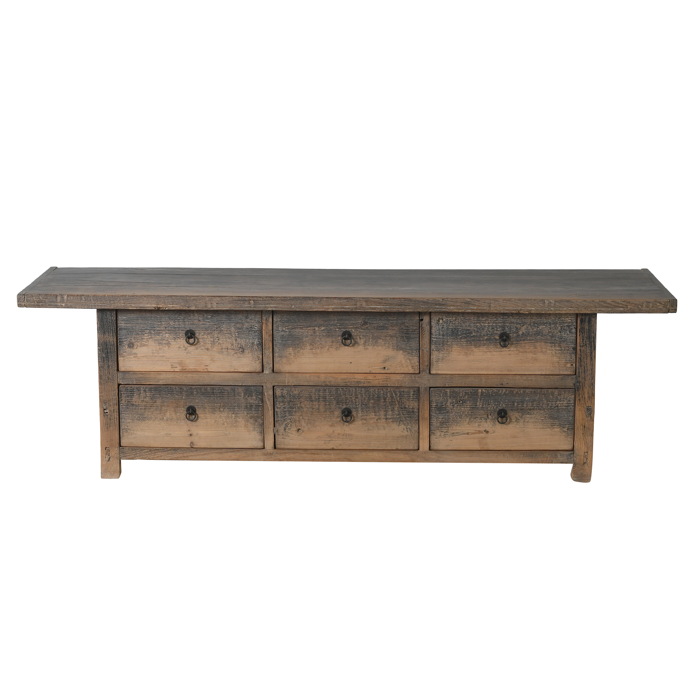 Puyang- Meuble télé en orme ancien n°4