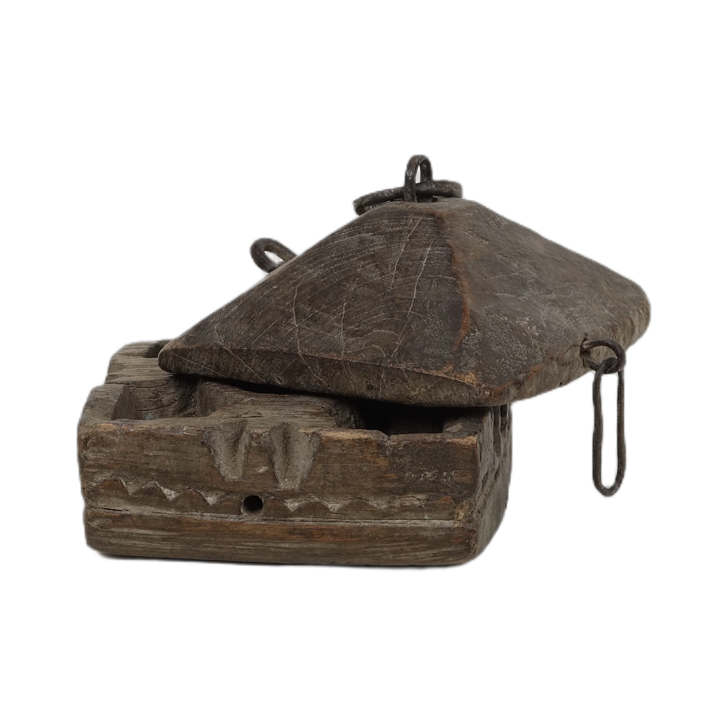 Sindoor - Boîte à tikka en bois n°6