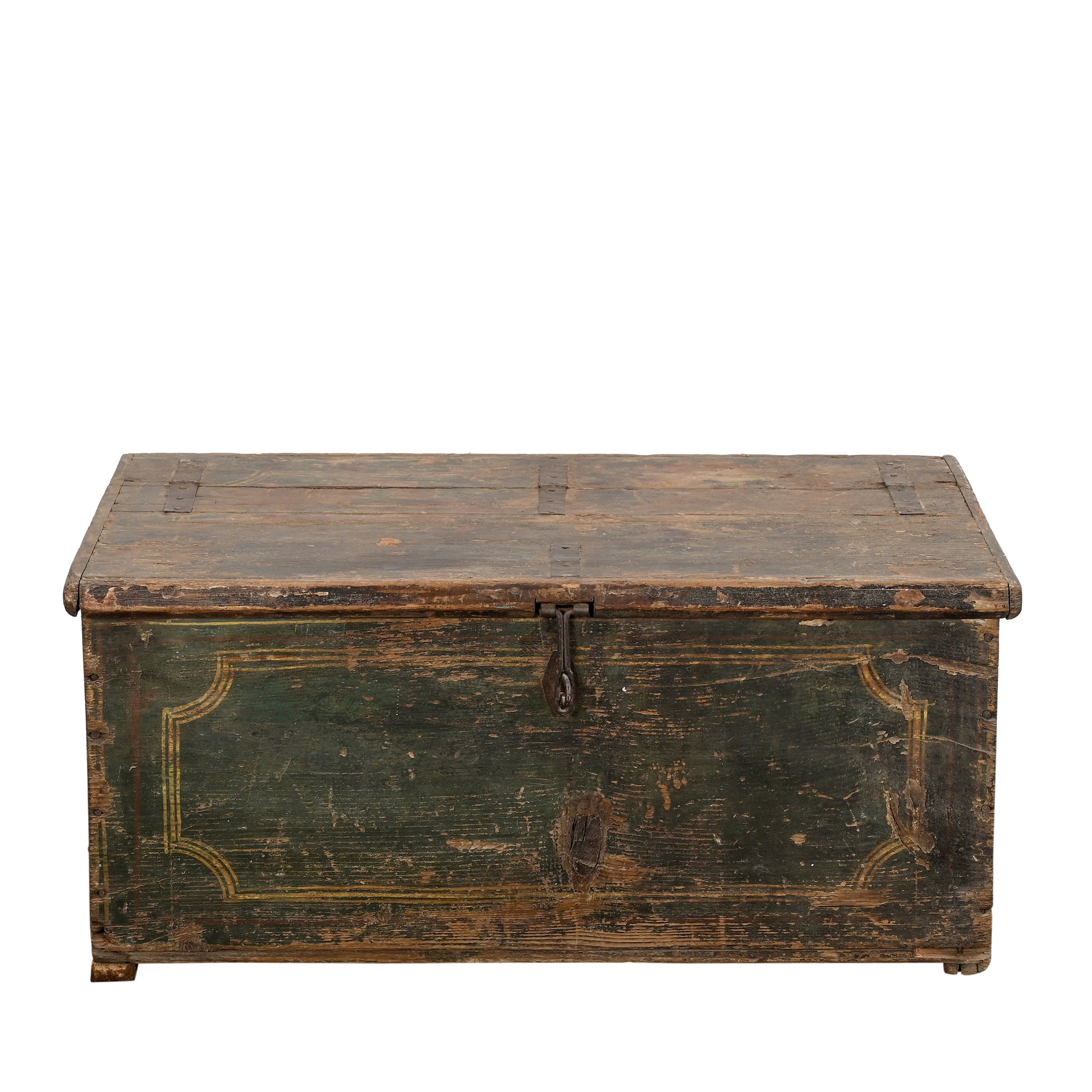 Digha - Coffre ancien en bois n°2