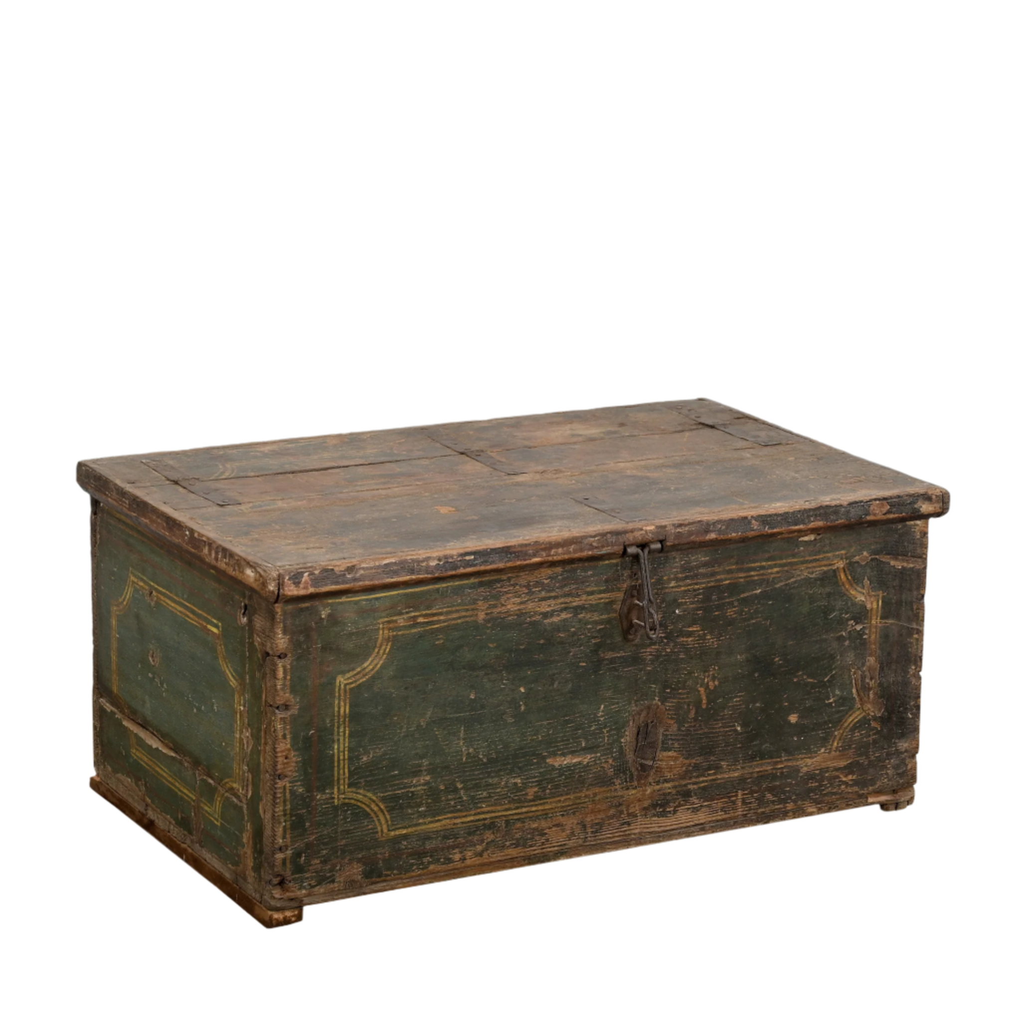 Digha - Coffre ancien en bois n°2