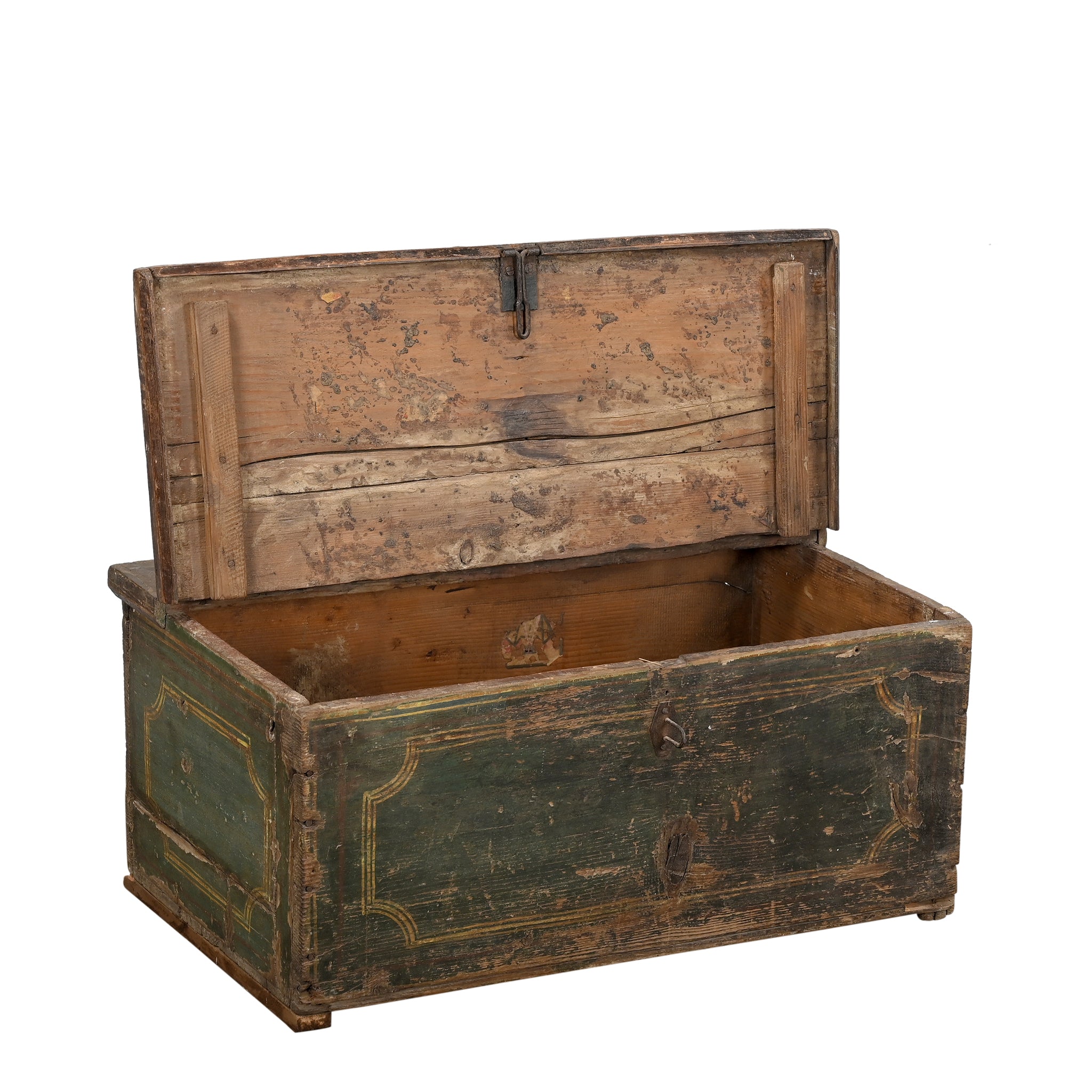 Digha - Coffre ancien en bois n°2