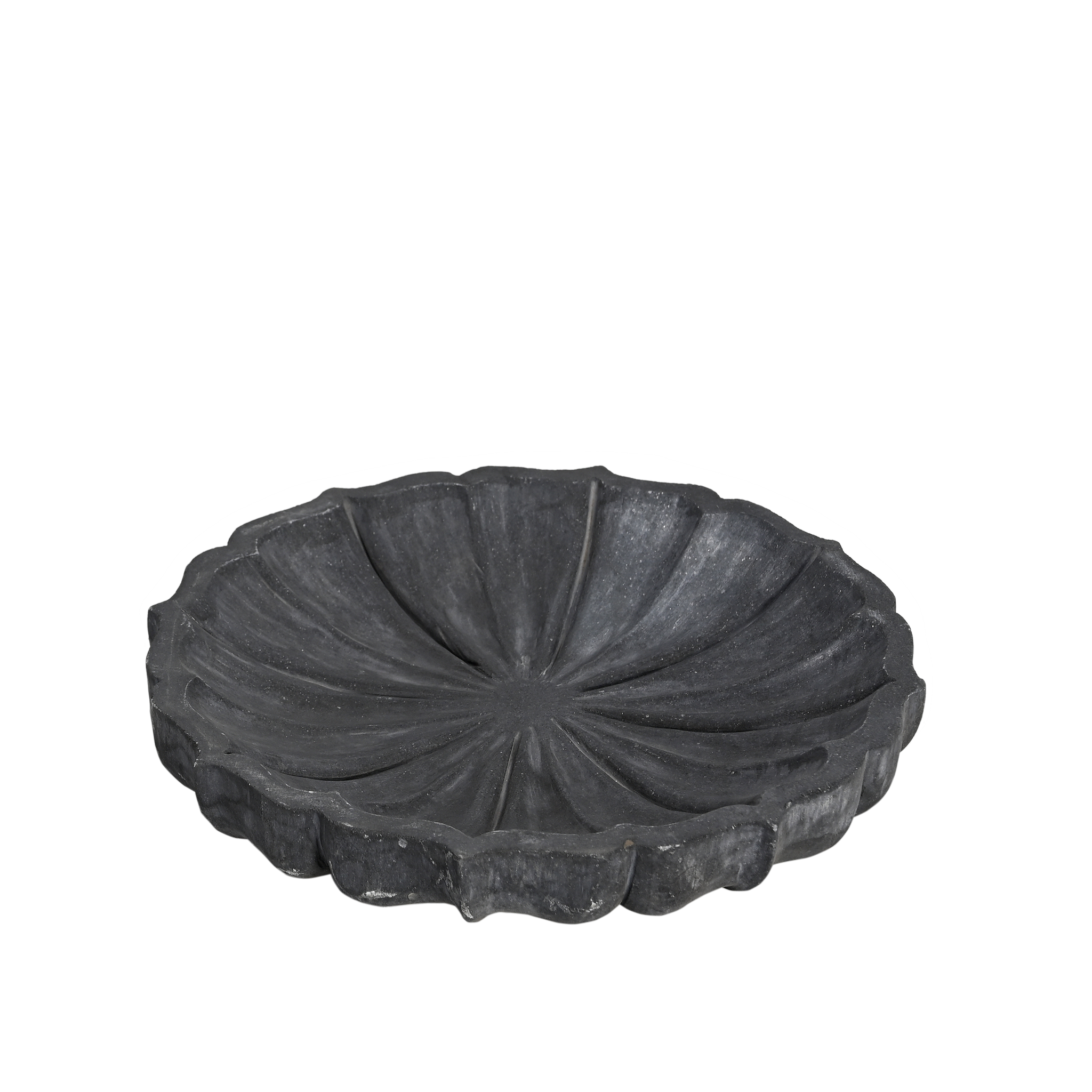 Makrana - Assiette en marbre sculpté n°5