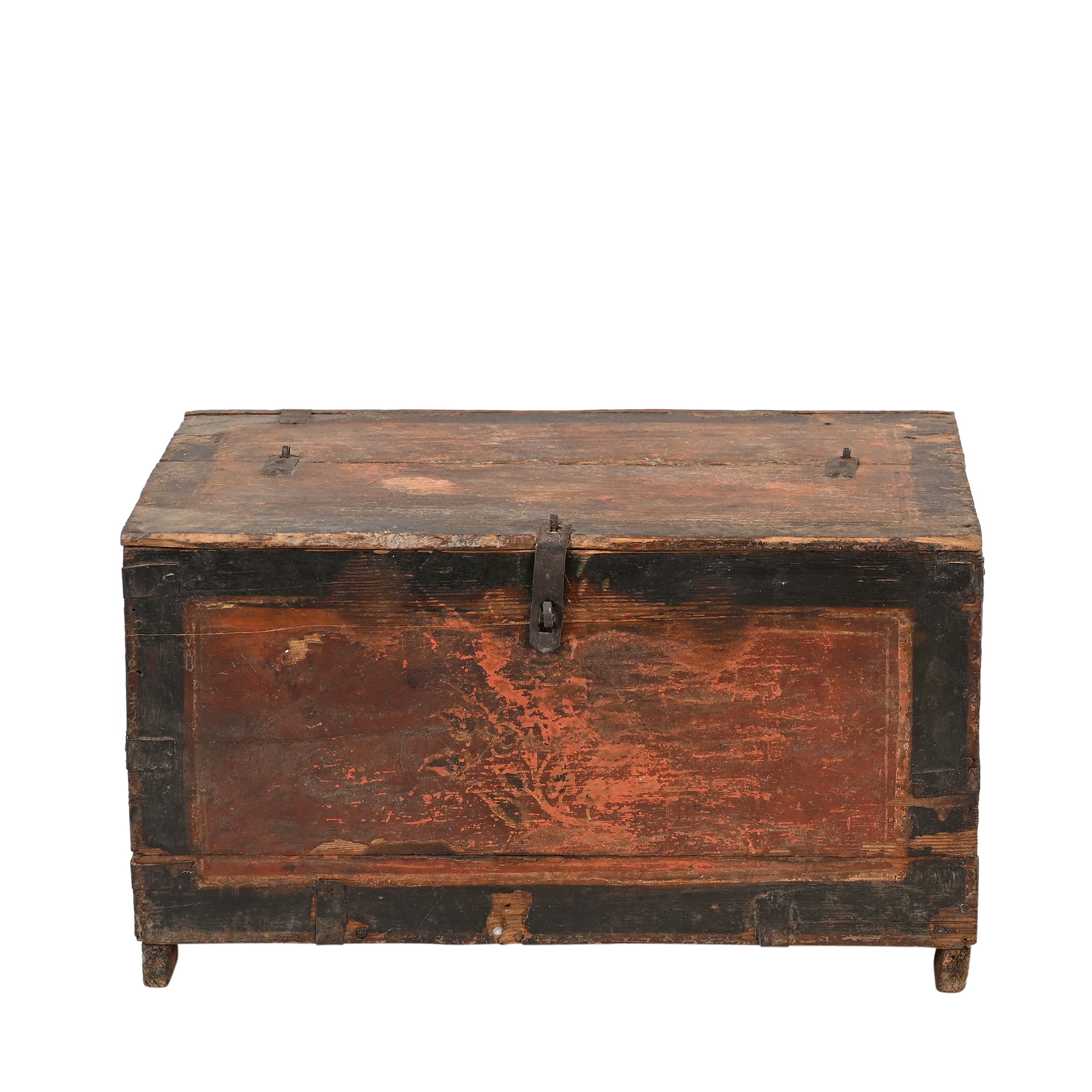 Digha - Coffre ancien en bois n°3