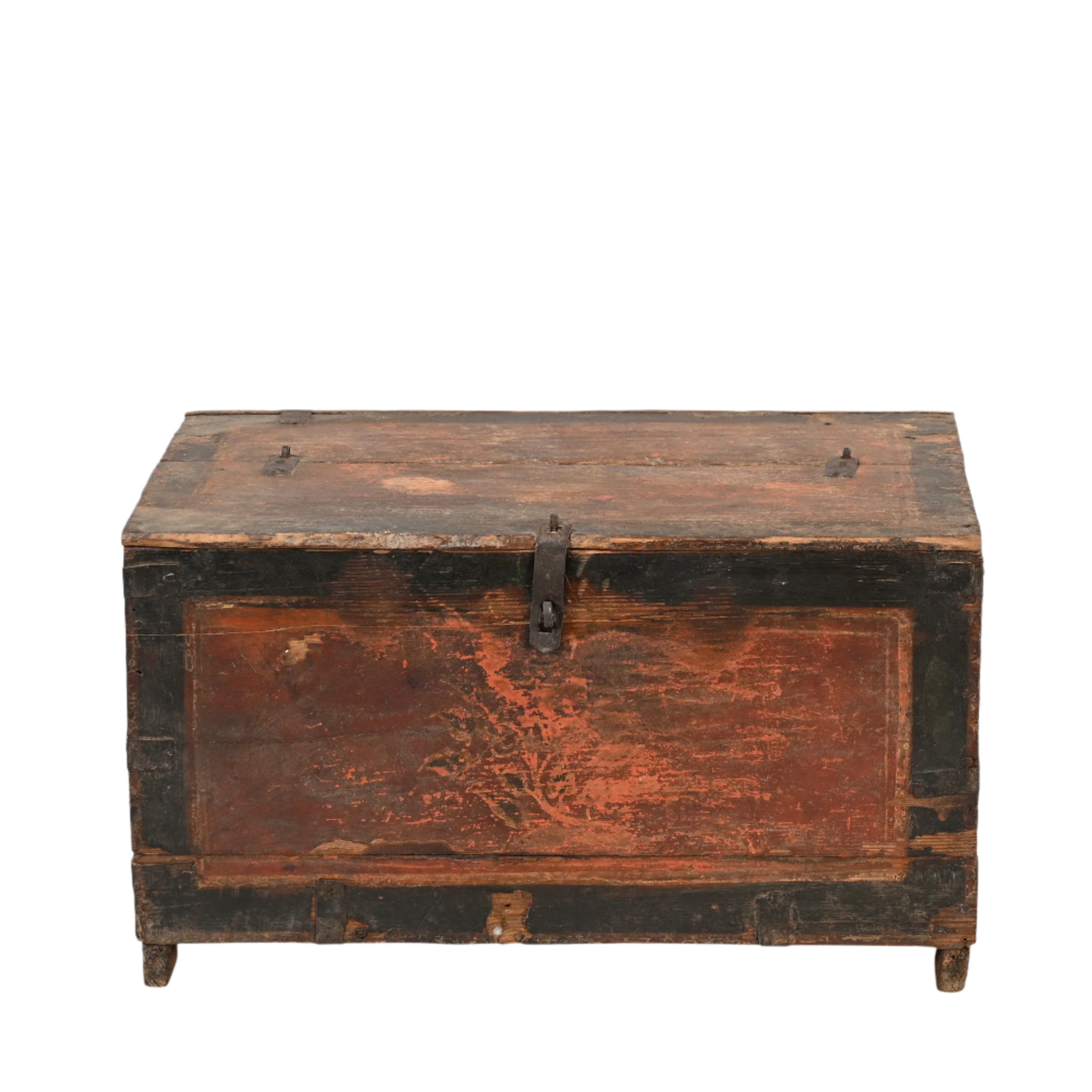 Digha - Coffre ancien en bois n°3