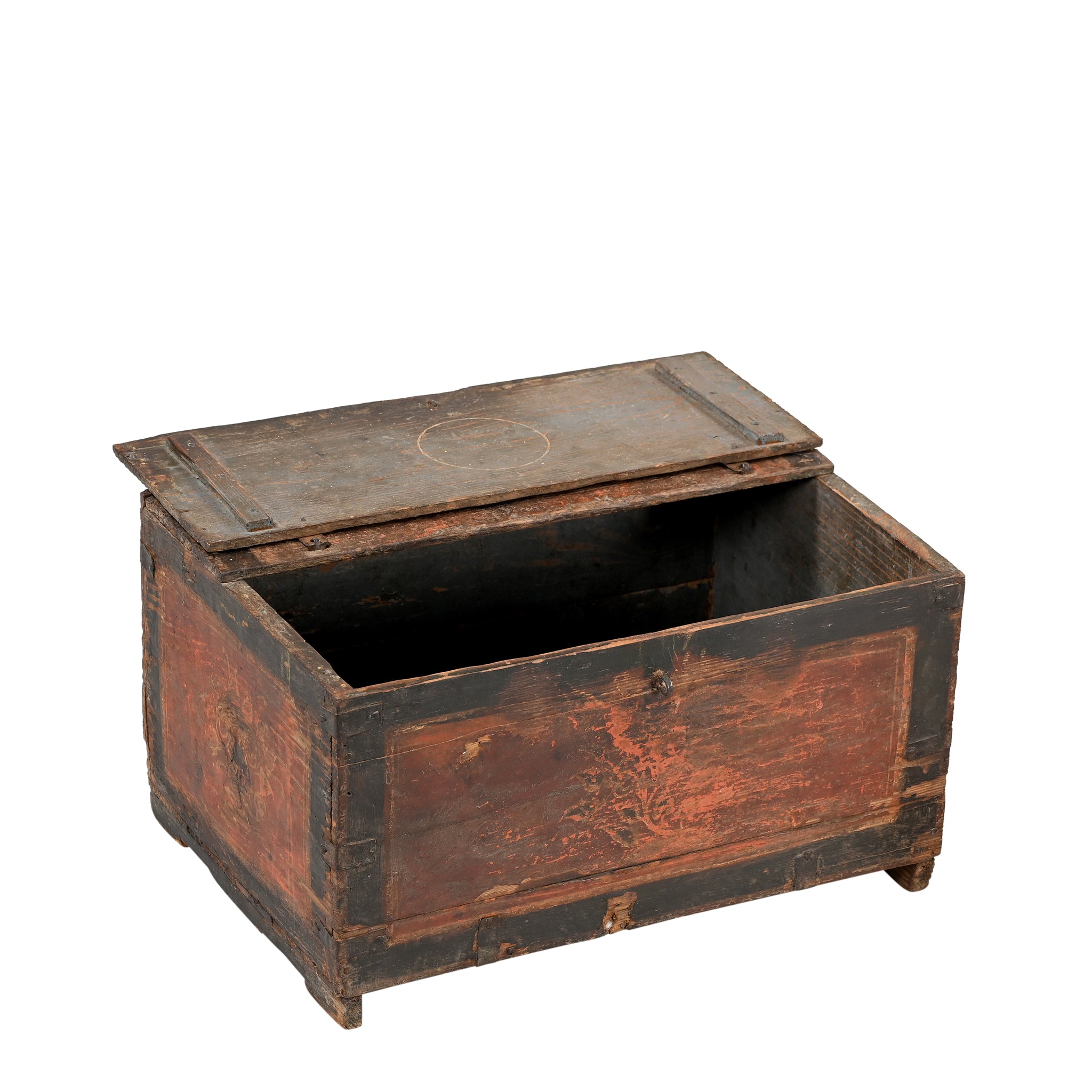 Digha - Coffre ancien en bois n°3