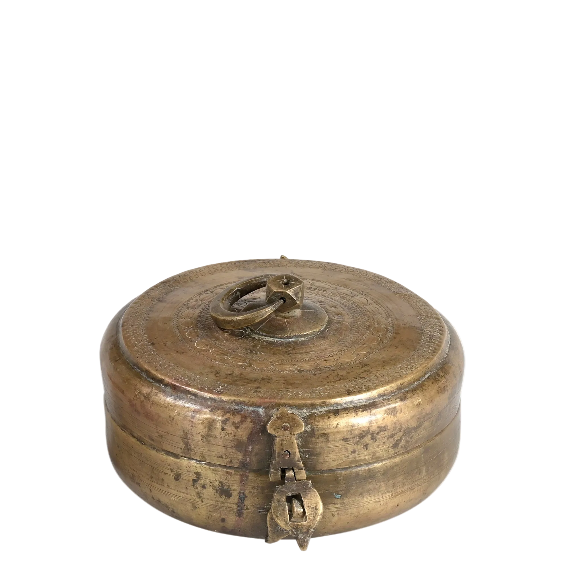 Peetal - Boîte en laiton gravé n°8