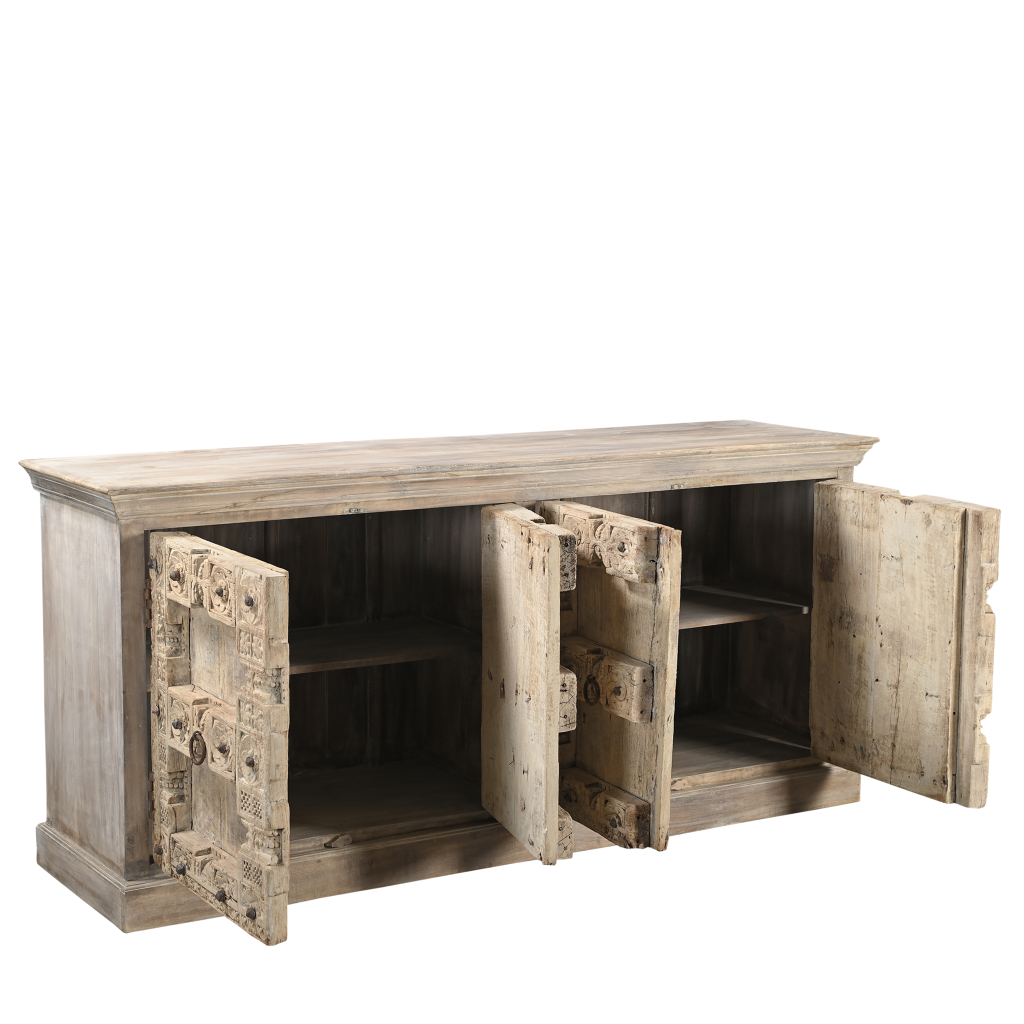 Ashta - Buffet 4 portes en teck