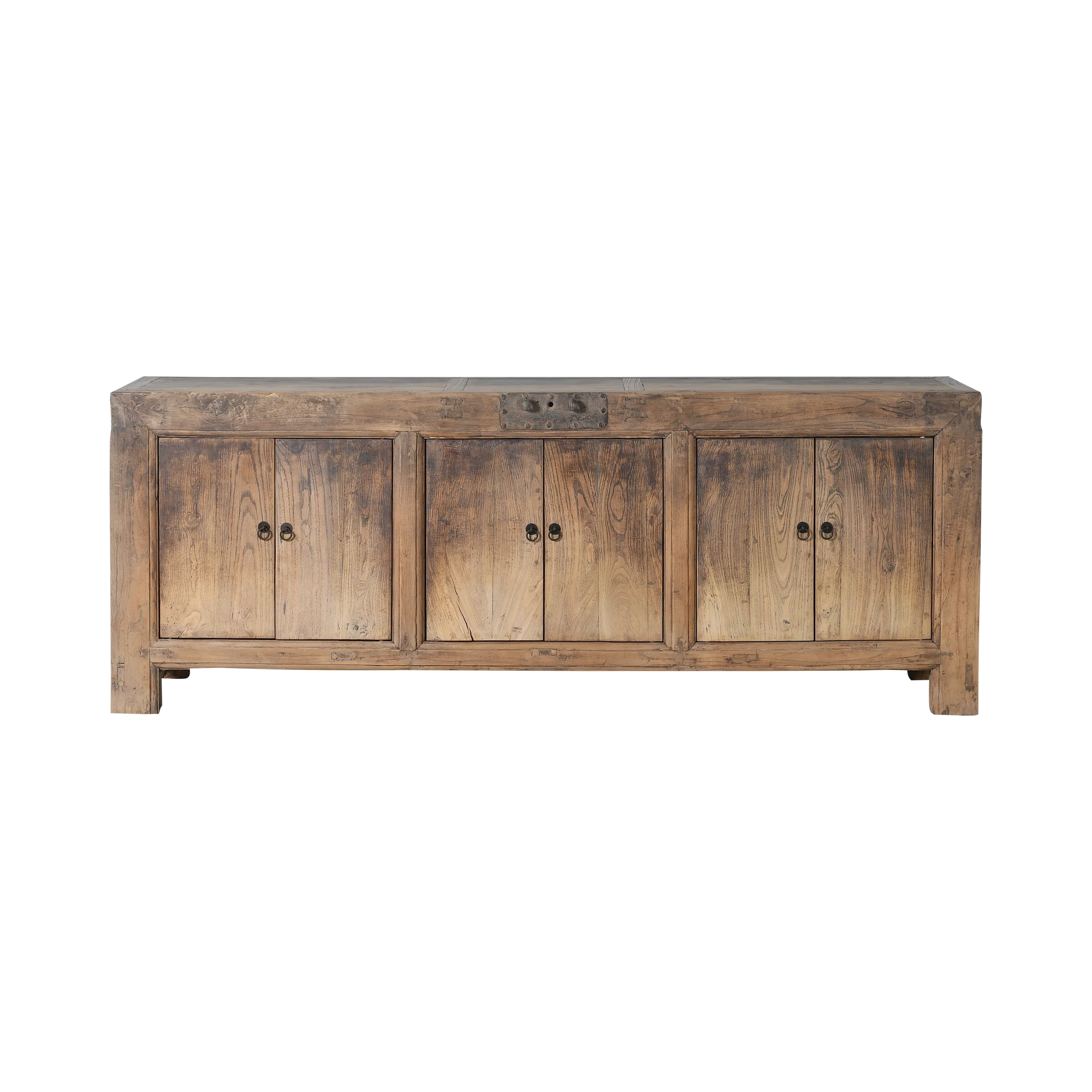 Qingdao - Buffet chinois ancien en orme massif n°21