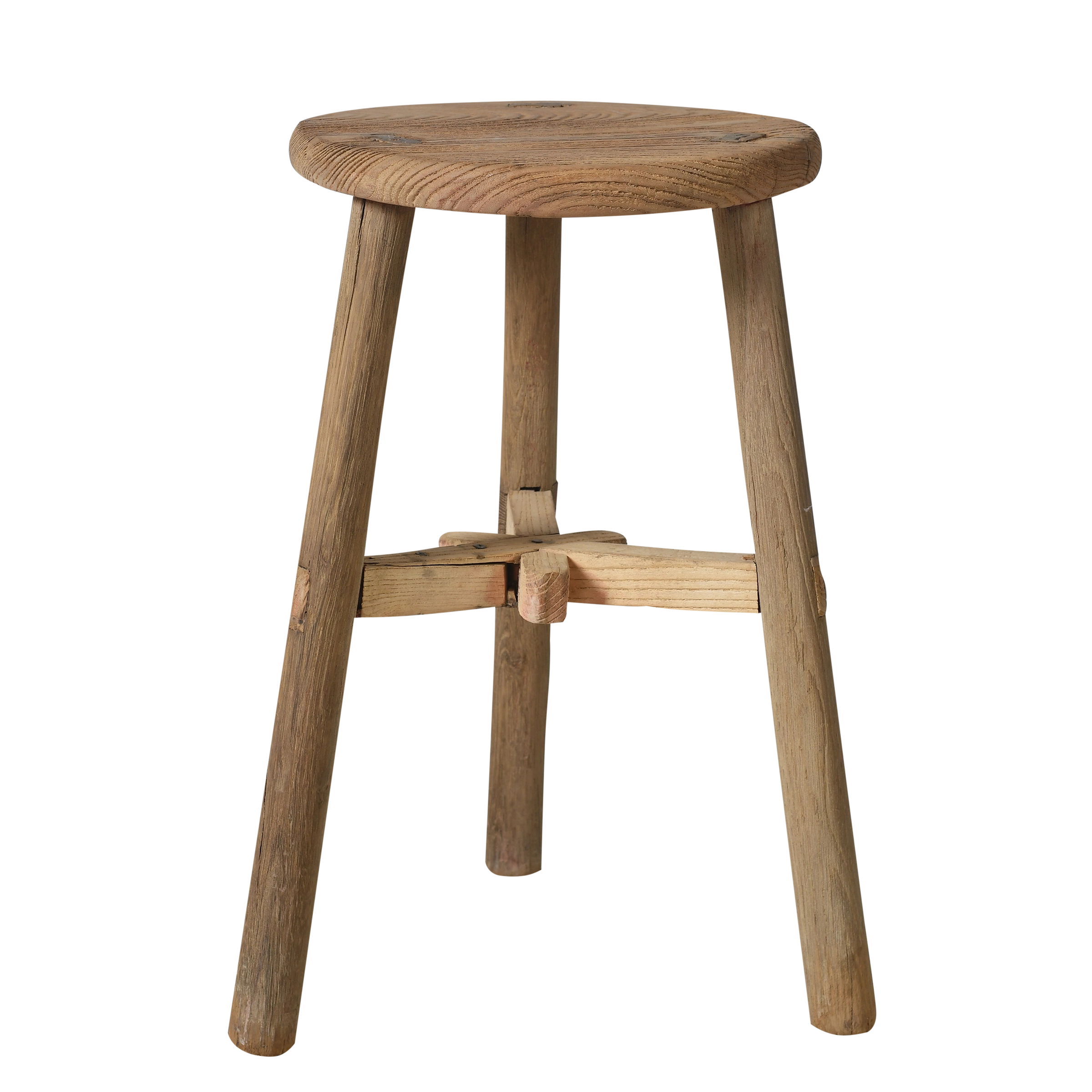 Gong - Tabouret chinois rond ancien n°11