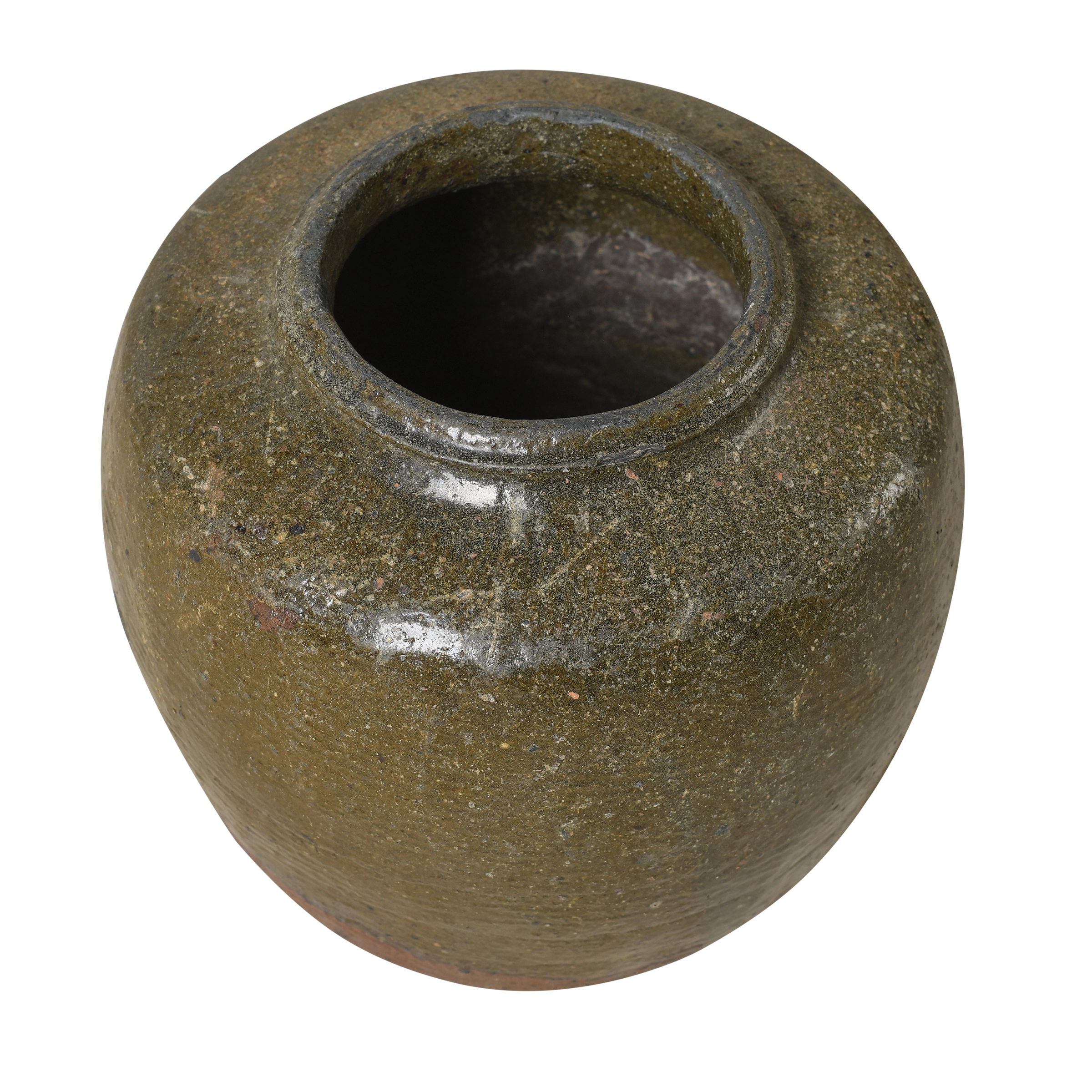 Yishui - Ancien pot chinois émaillé n°19 - vue 2