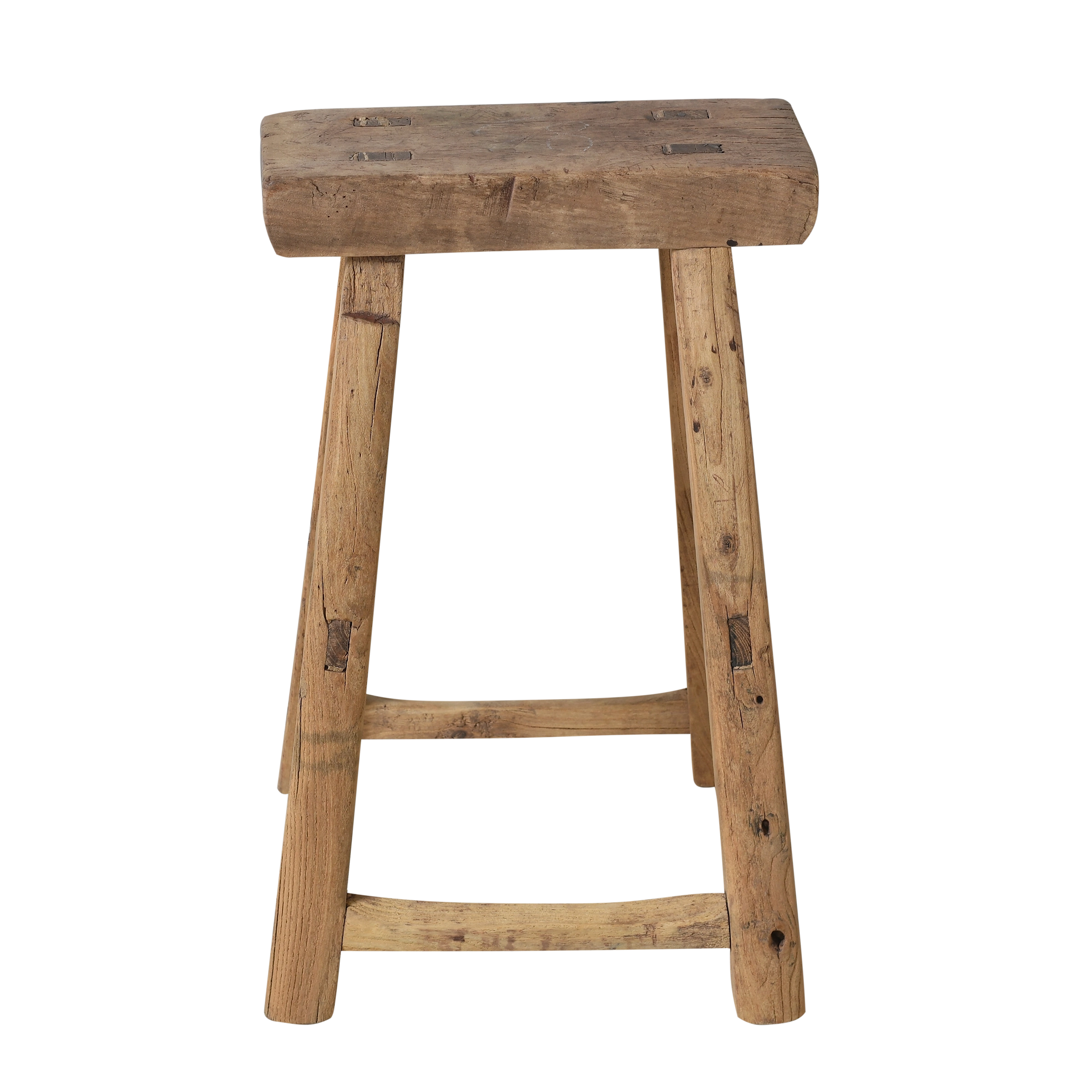 Zao - Tabouret chinois ancien en orme n°19