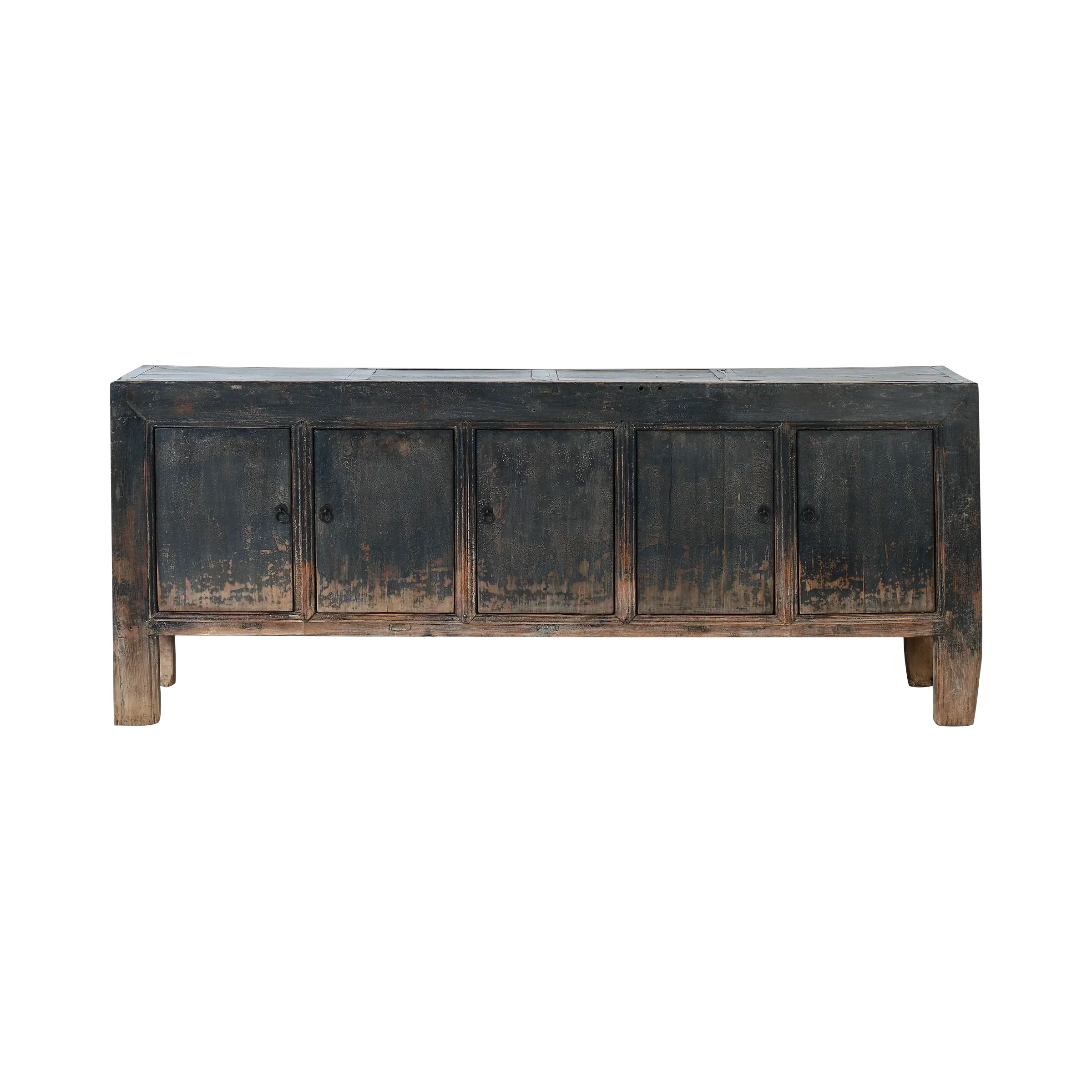 Qingdao - Buffet chinois ancien en orme massif n°1