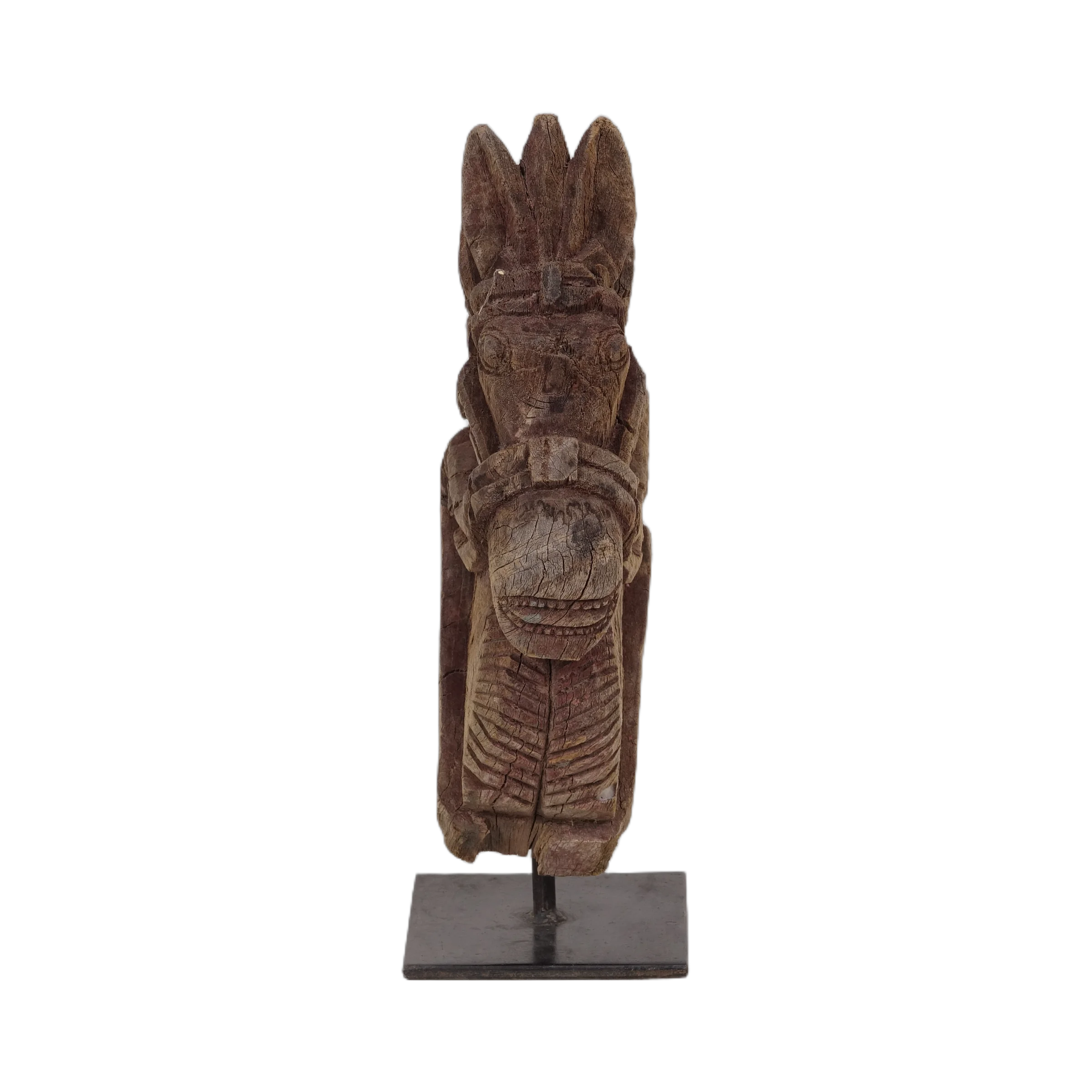 Tejas - Protomé de cheval en bois n°17