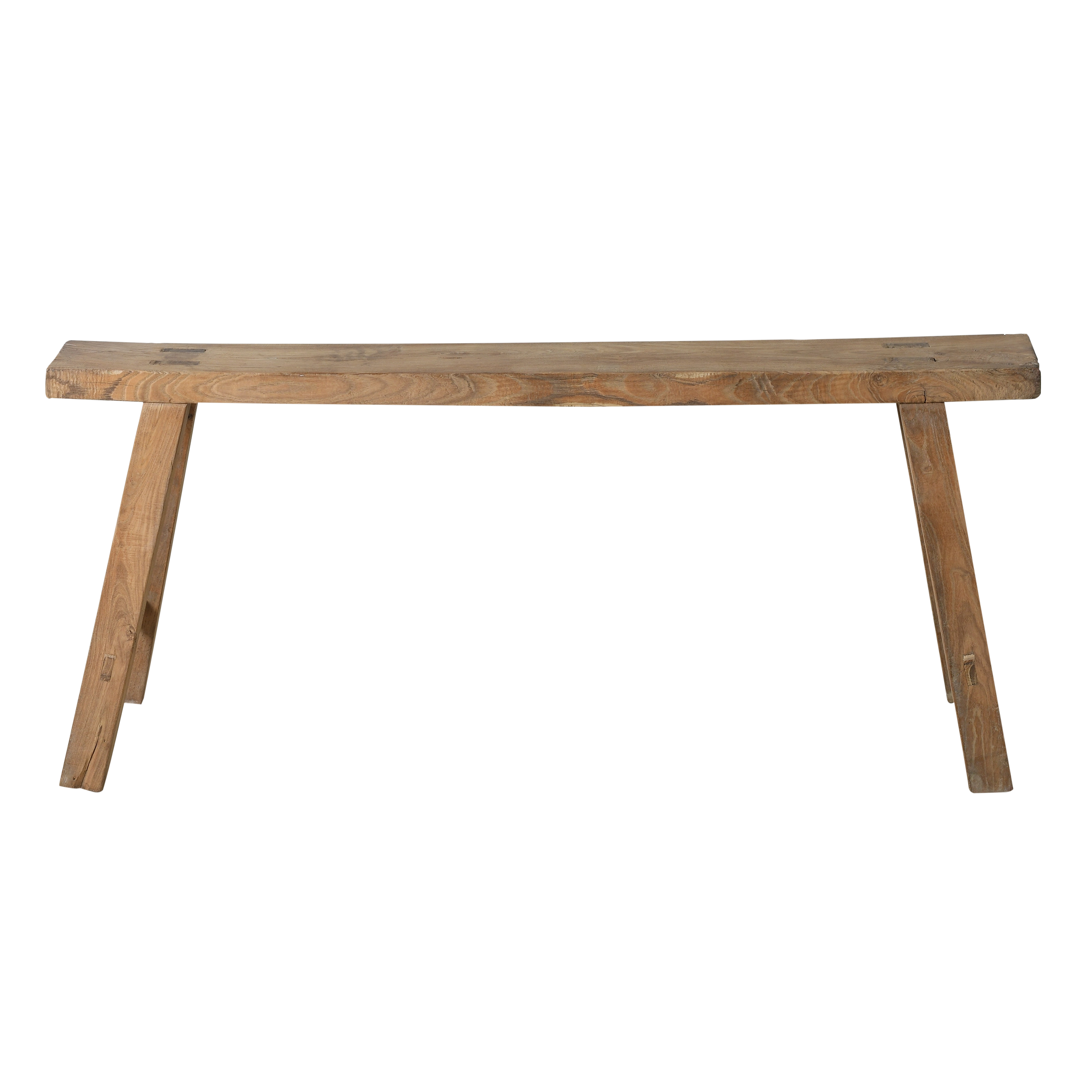 Yun - Ancien banc fin chinois en orme n°19