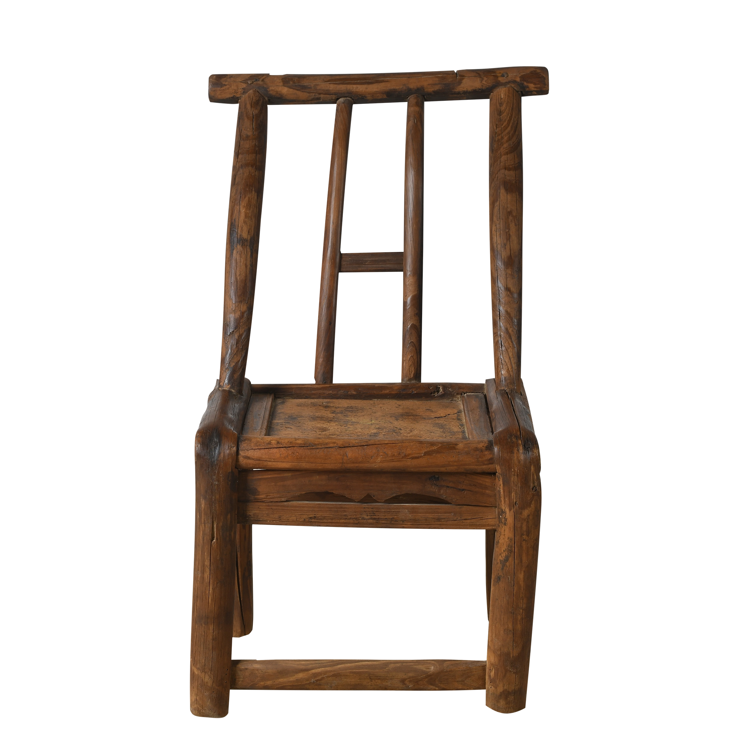Haizi – Chaise d’enfant chinoise ancienne en orme n°2