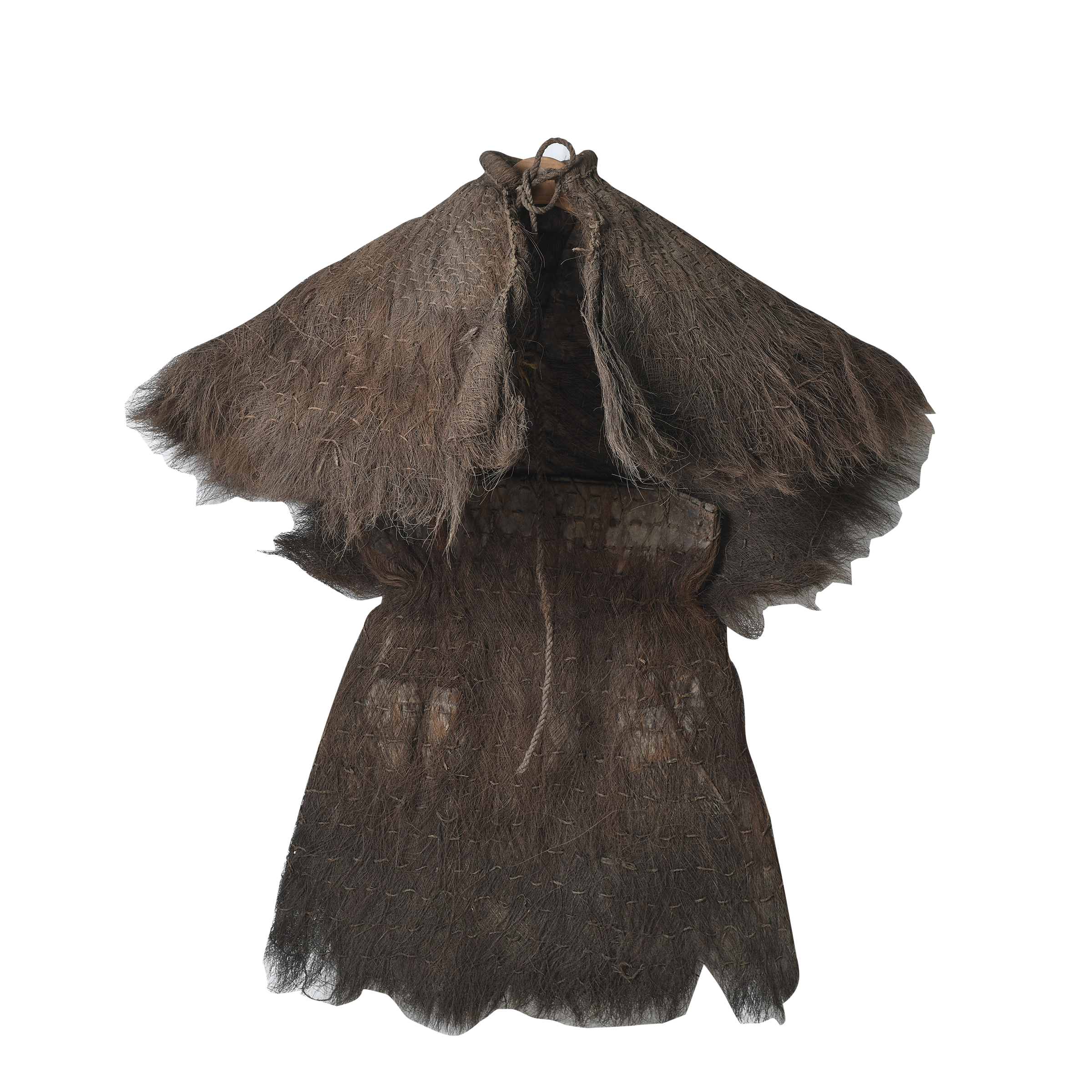 Liangshan – Manteau de pluie traditionnel chinois en fibre de coco n°4