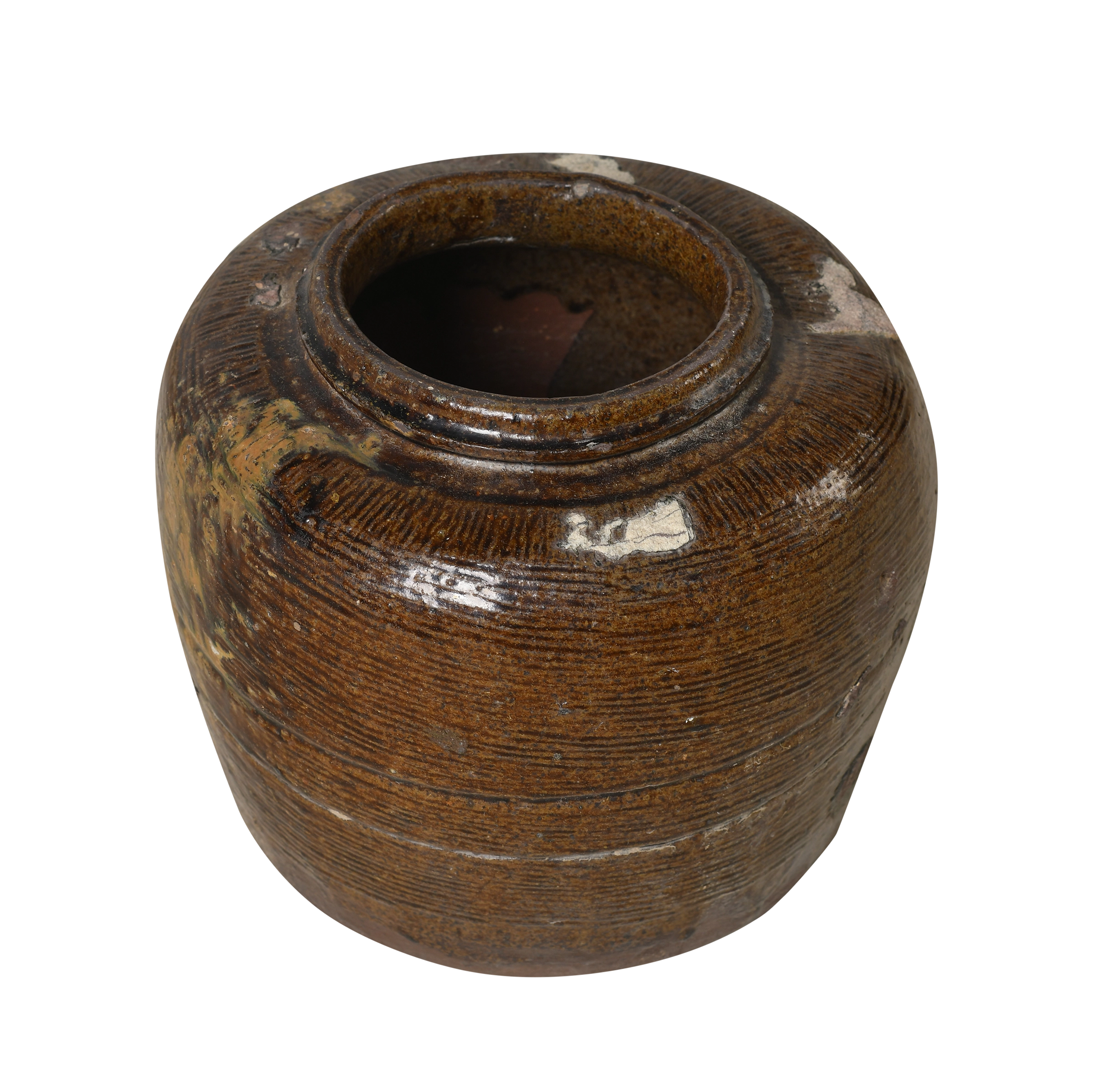 Yishui - Ancien pot chinois émaillé n°29 - vue 2