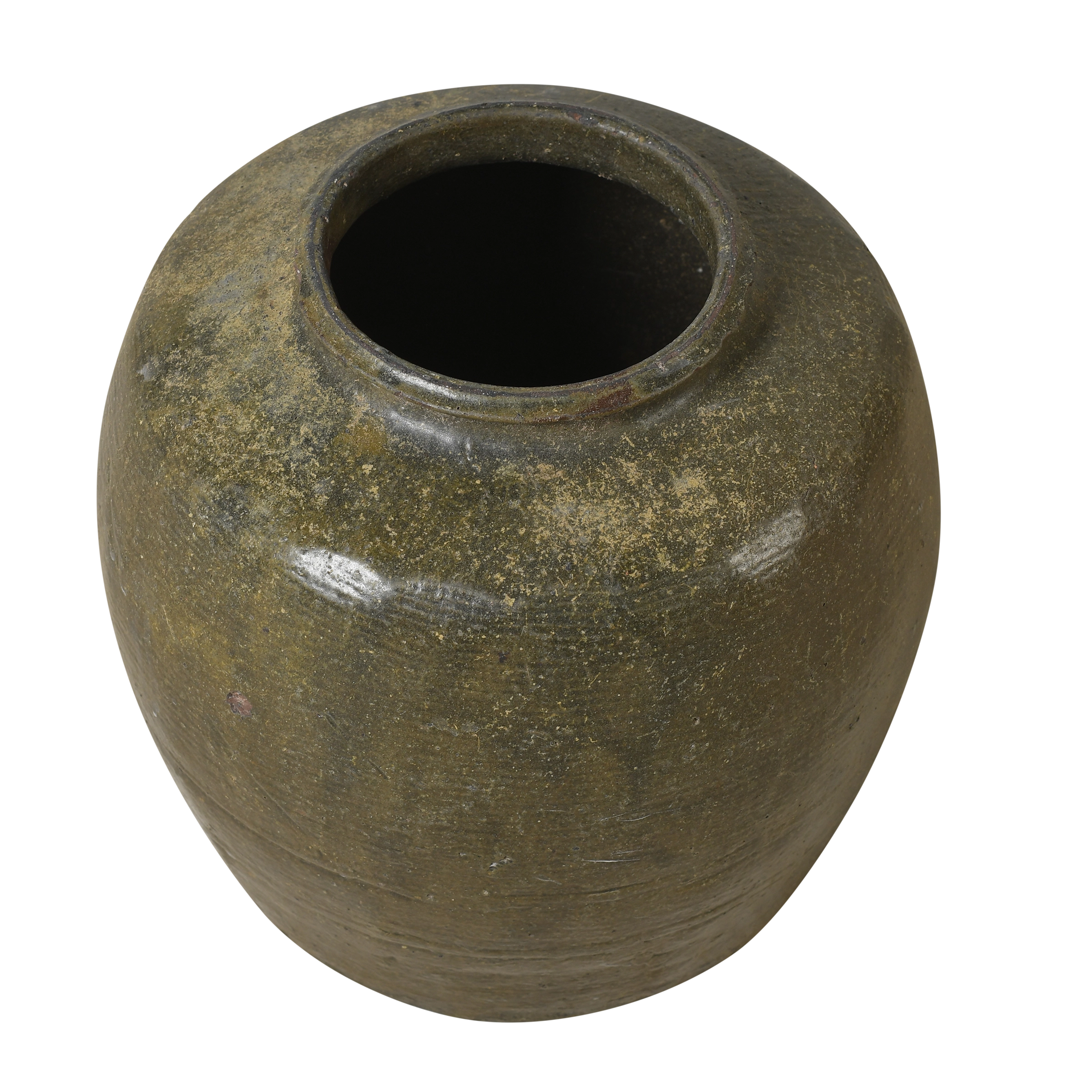 Yishui - Ancien pot chinois émaillé n°11 - vue 2