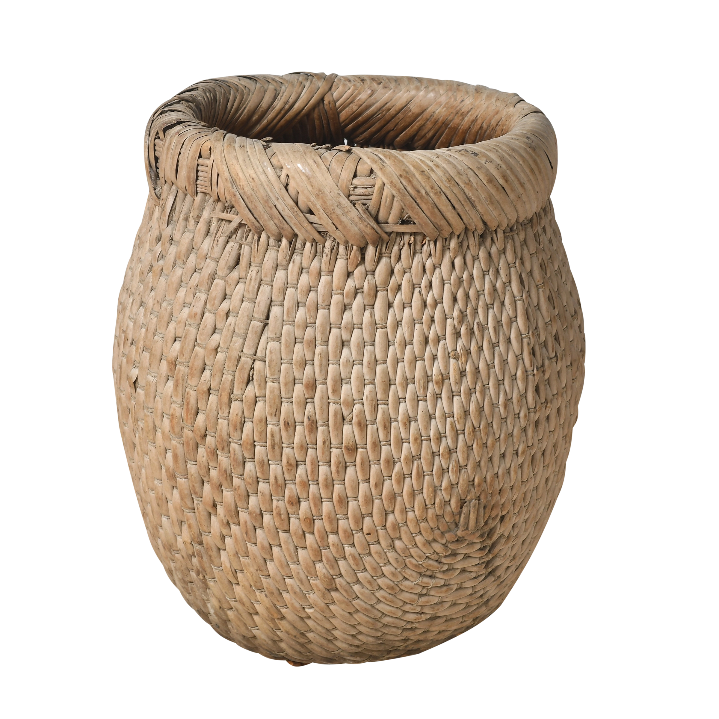 Guji - Ancien panier de pêcheur (grande taille) n°4