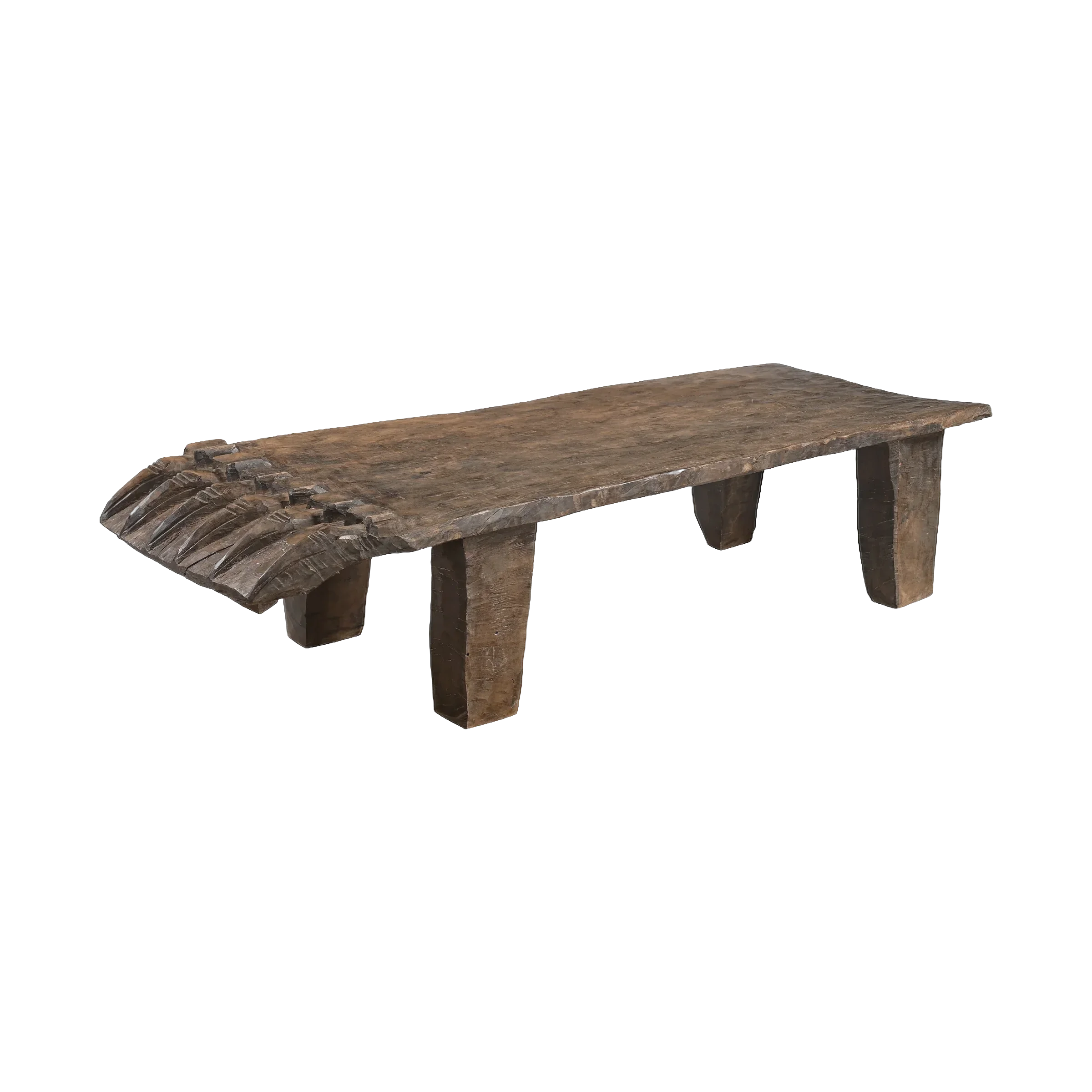 Angami - Authentique table Naga ancienne n°74 - vue 2