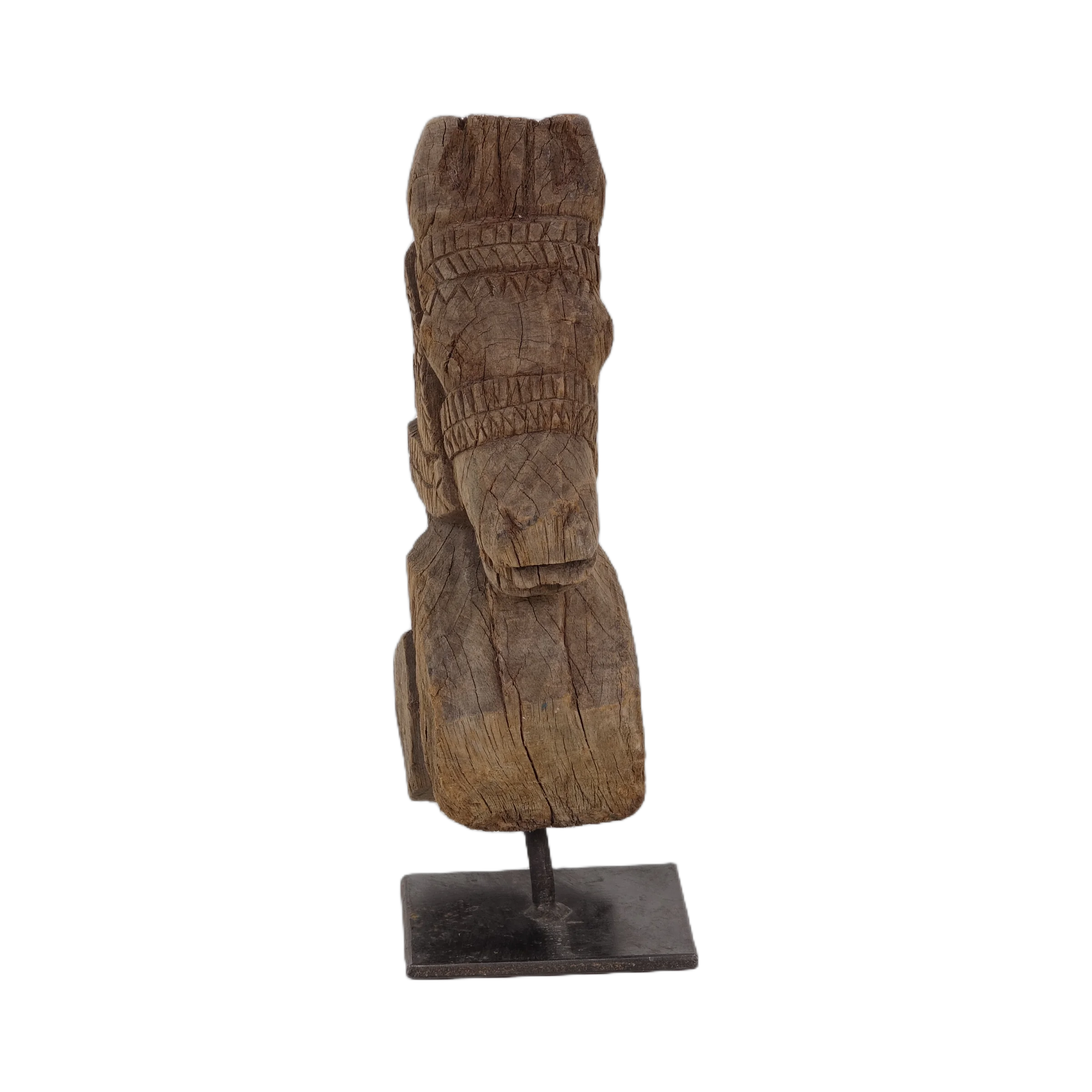 Tejas - Protomé de cheval en bois n°13