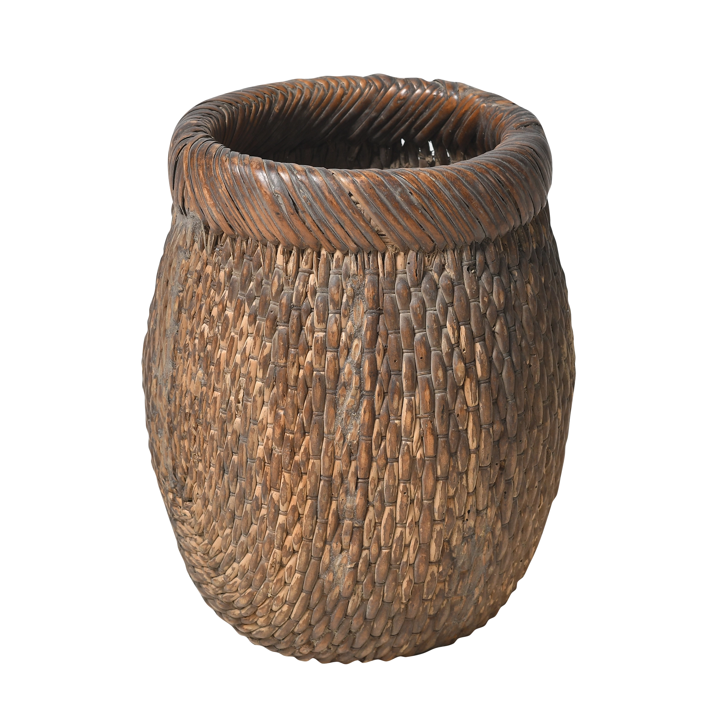 Guji - Ancien panier de pêcheur (petite taille) n°4