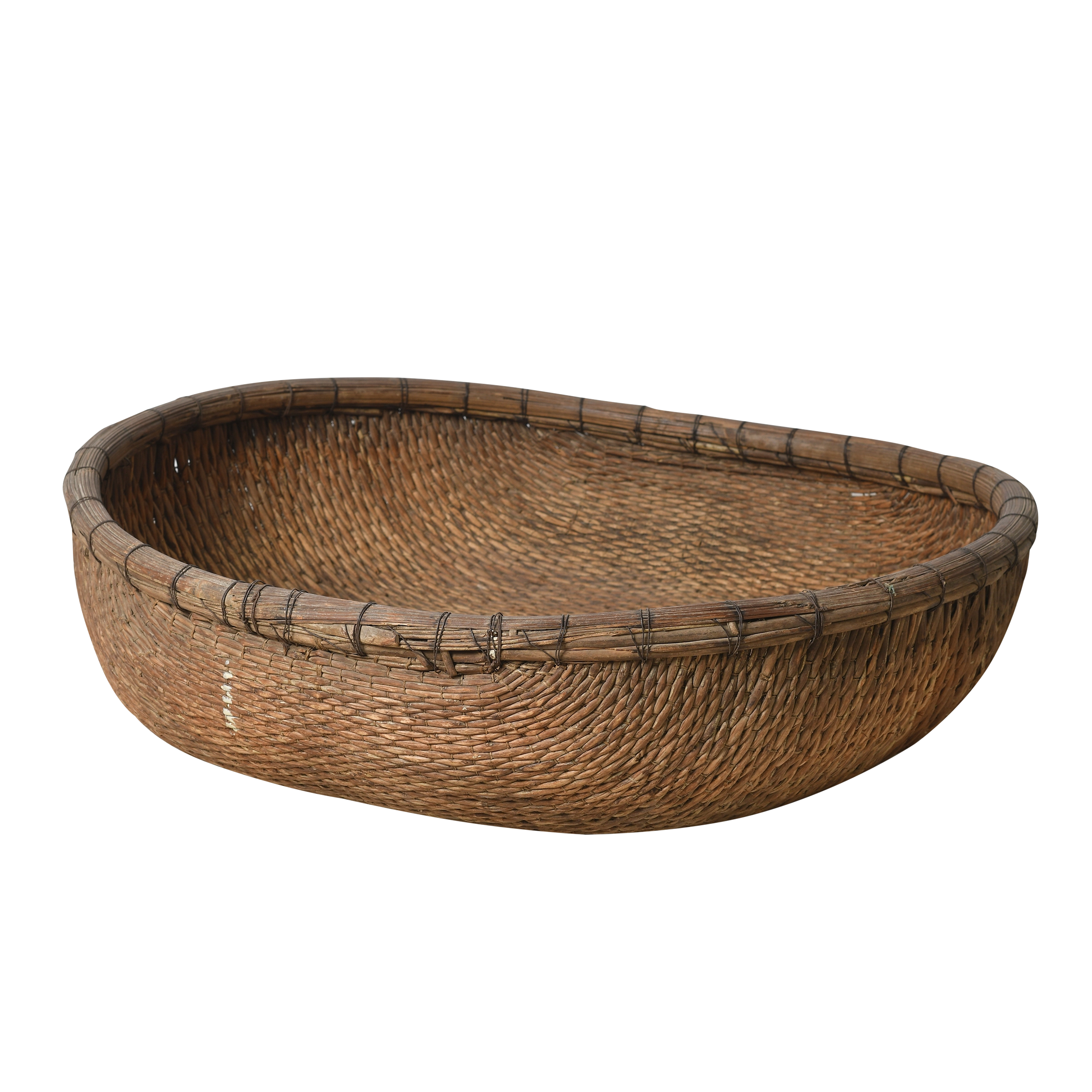 Lushan – Panier ancien chinois en osier ancien n°2