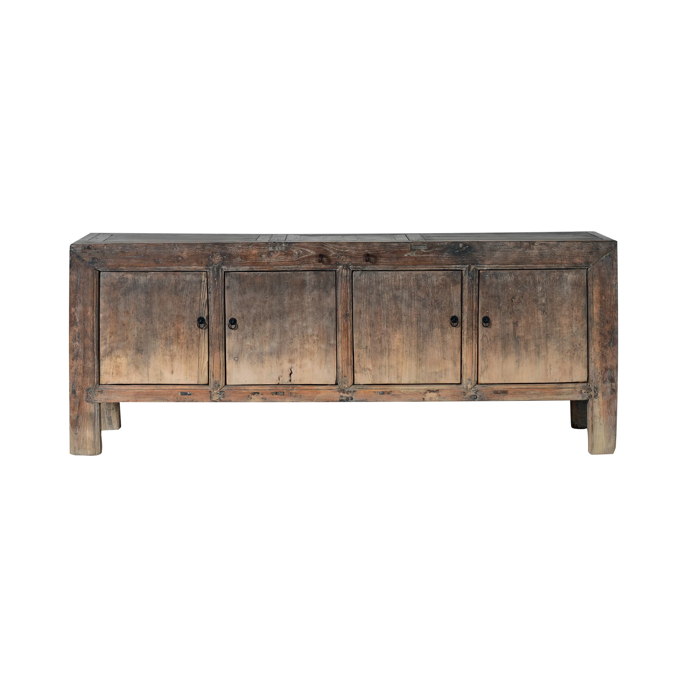 Qingdao - Buffet chinois ancien en orme massif n°3