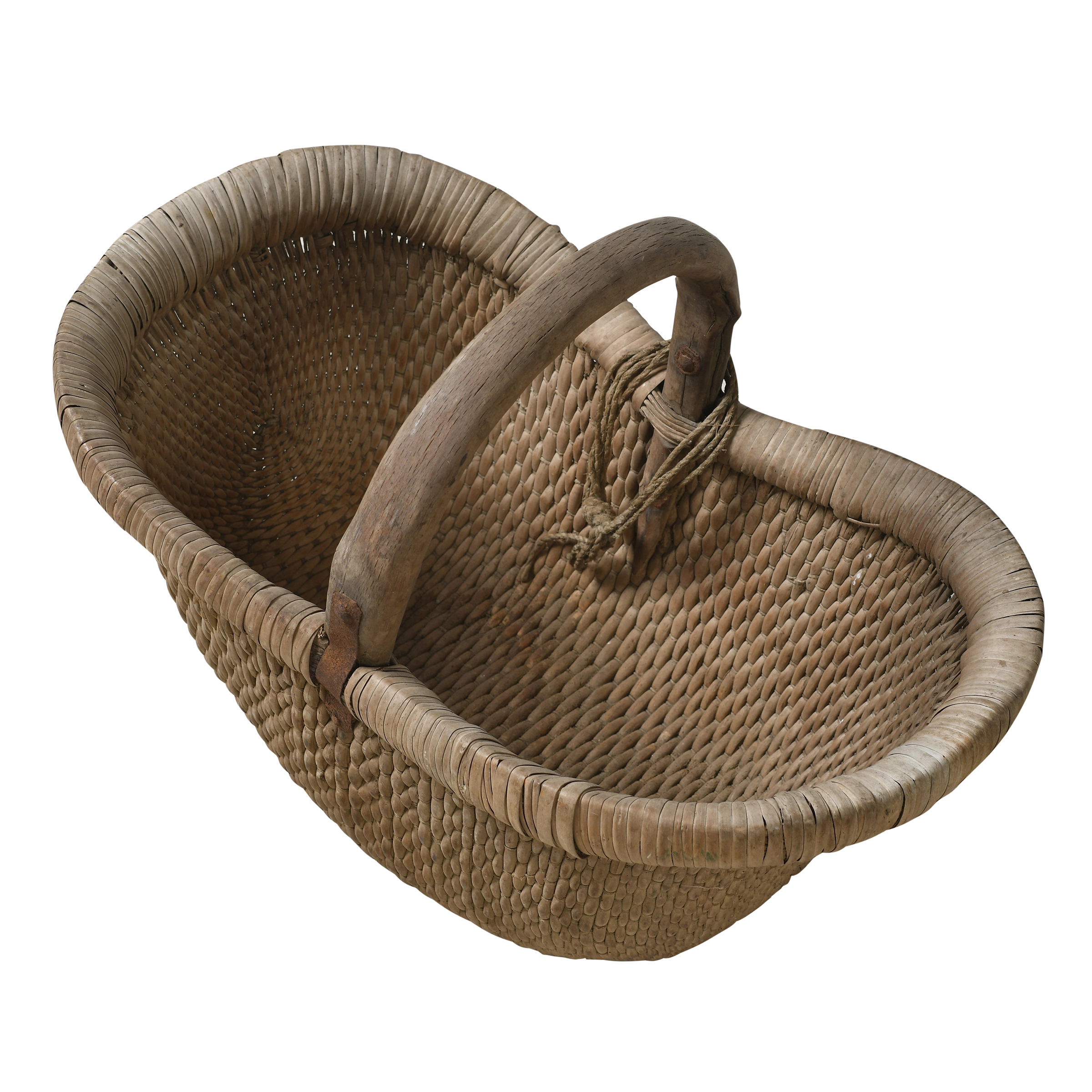 Dazhou – Ancien panier chinois de récolte n°3 - vue 2