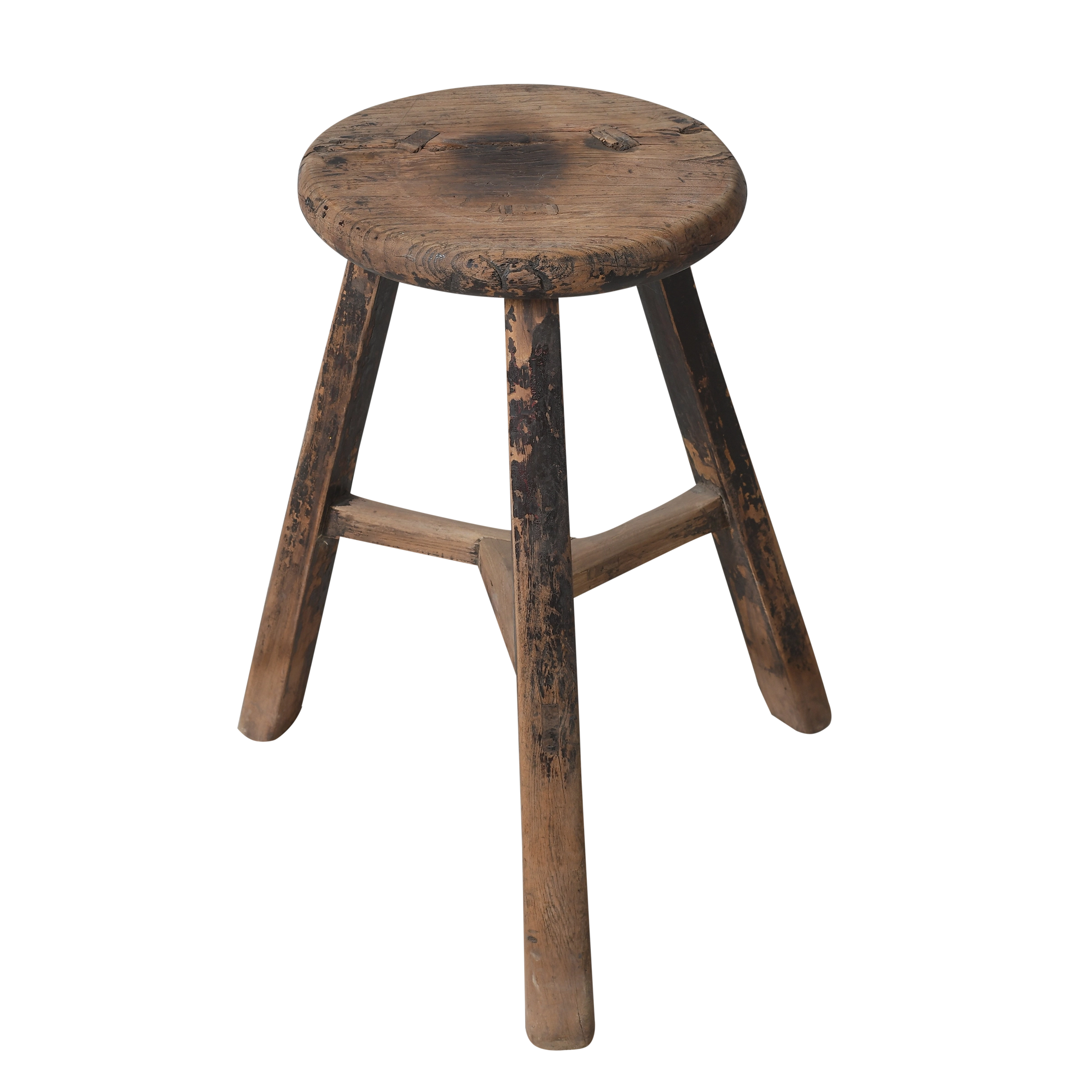 Gong - Tabouret chinois rond ancien n°33