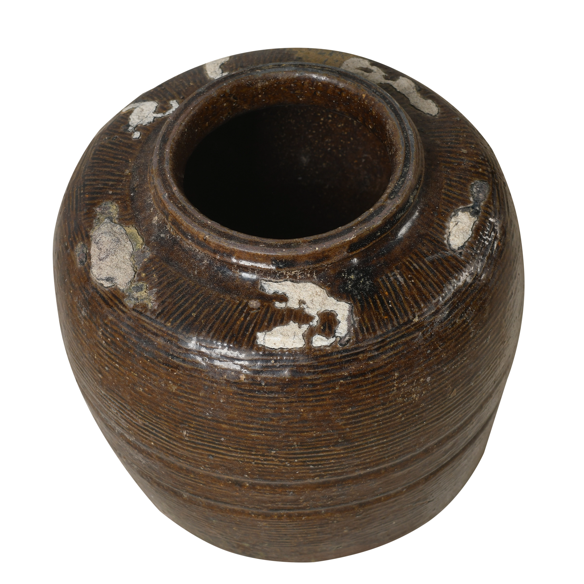 Yishui - Ancien pot chinois émaillé n°24 - vue 2