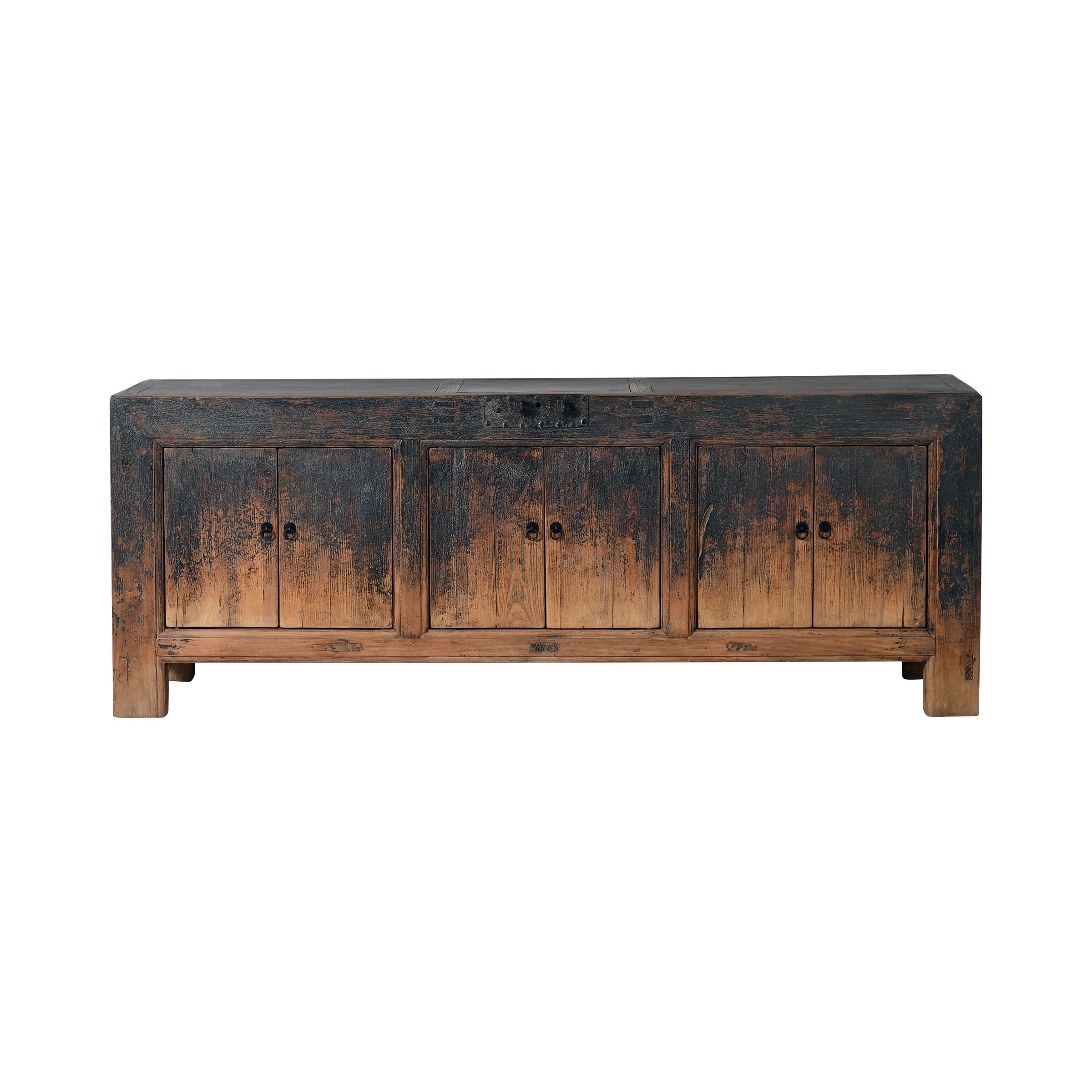 Qingdao - Buffet chinois ancien en orme massif n°16