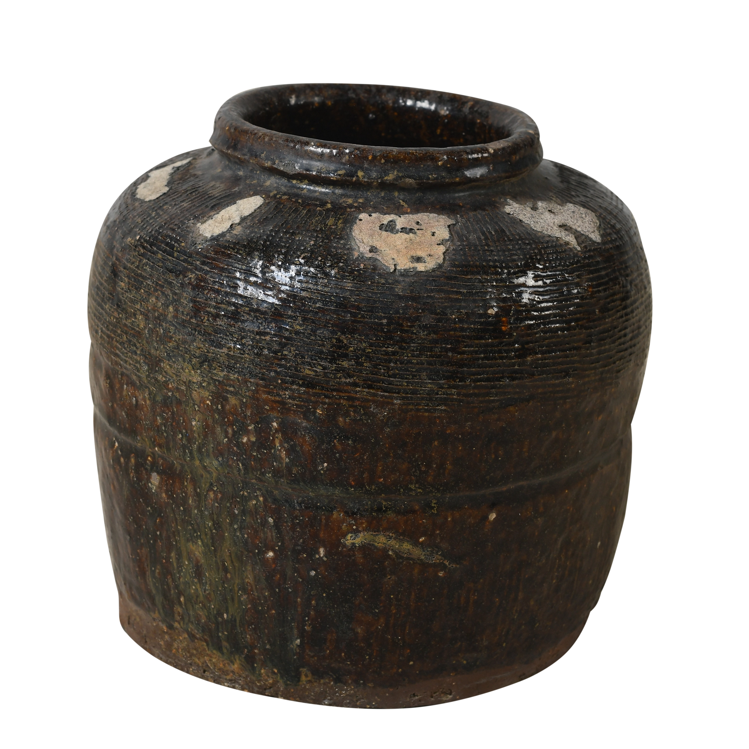 Yishui - Ancien pot chinois émaillé n°26