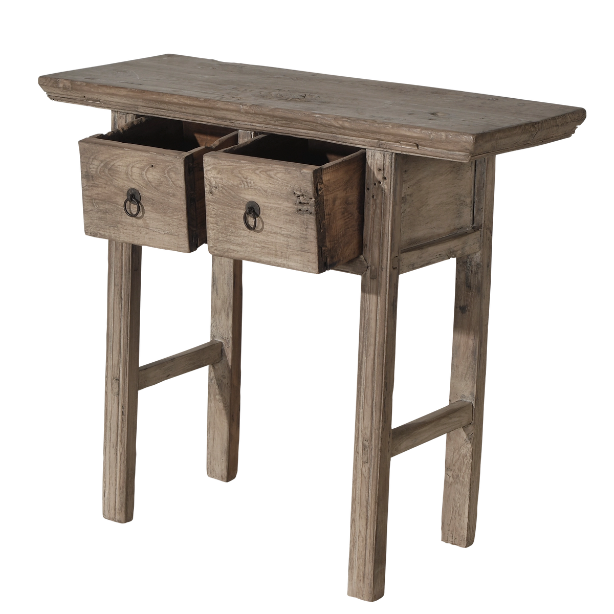 Huojia - Petite console chinoise à deux tiroirs n°1 - vue 3