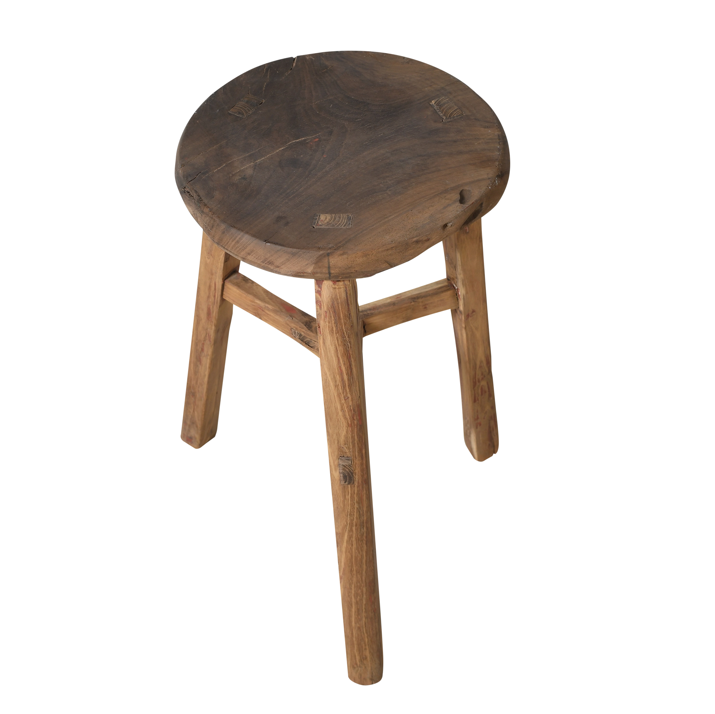 Gong - Tabouret chinois rond ancien n°12