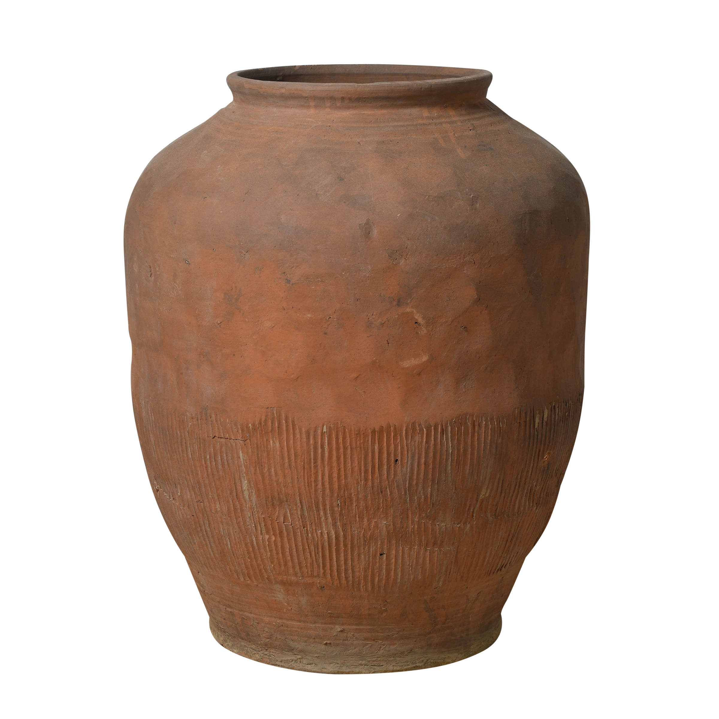 Shantou – Grand pot ancien chinois en terre cuite n°6