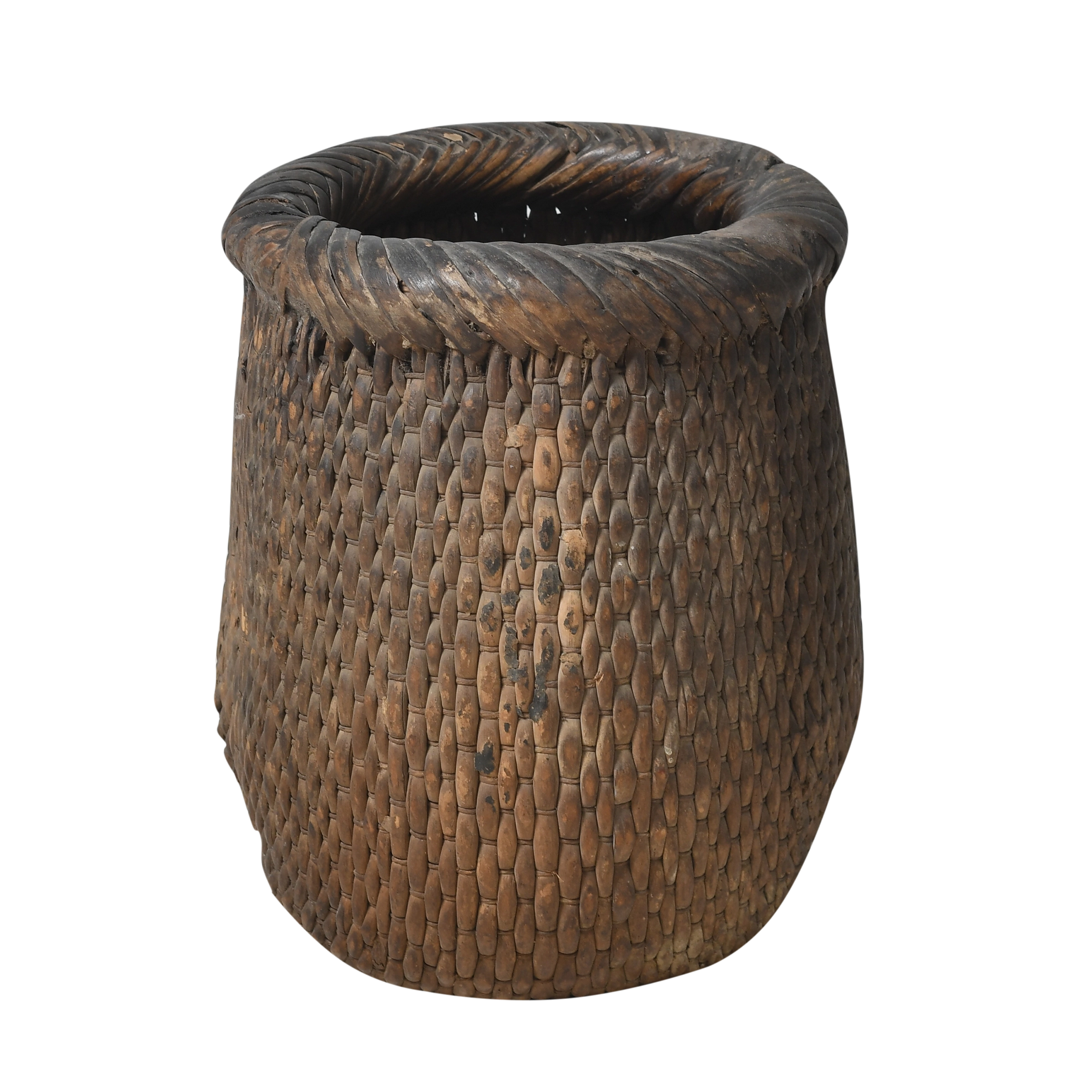 Guji - Ancien panier de pêcheur (petite taille) n°1