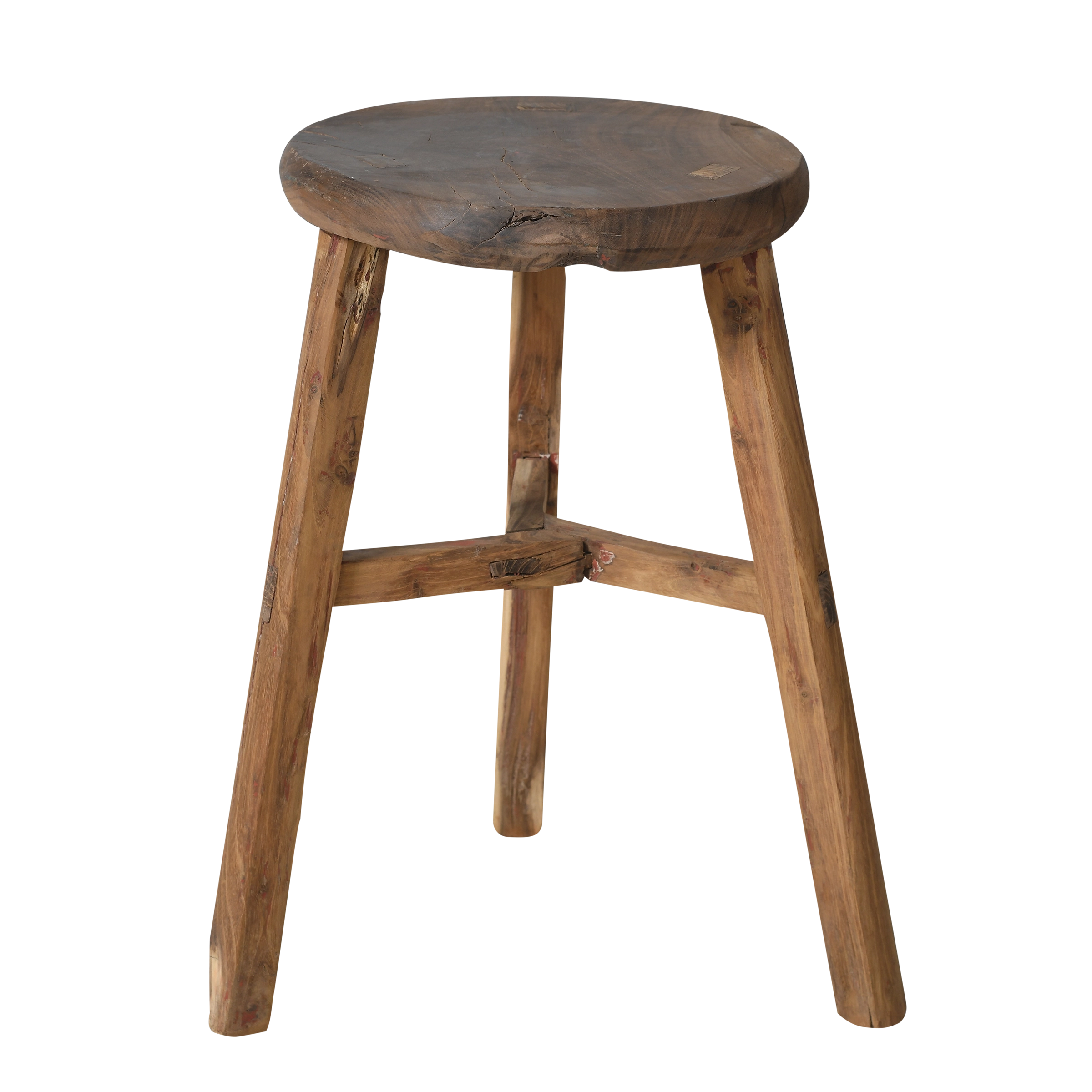 Gong - Tabouret chinois rond ancien n°12 - vue 2